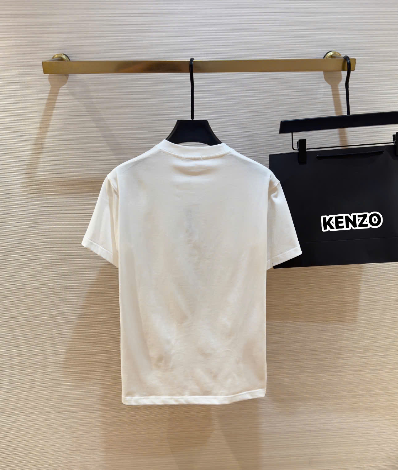 Áo phông T-shirt Kenzo KZ Trắng logo mặt Hổ Xanh Like Auth DDT