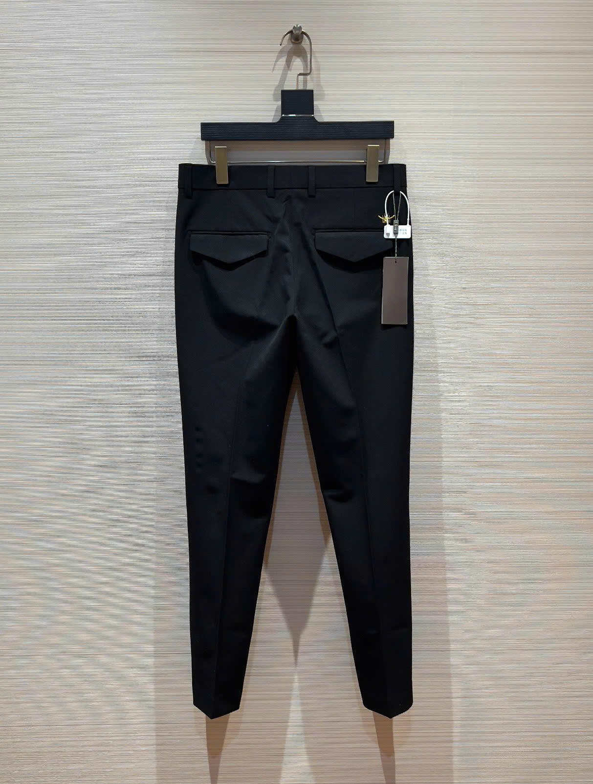 Quần tây, âu Dior CD Đen logo tag cạp Ong thêu Like Auth DDT