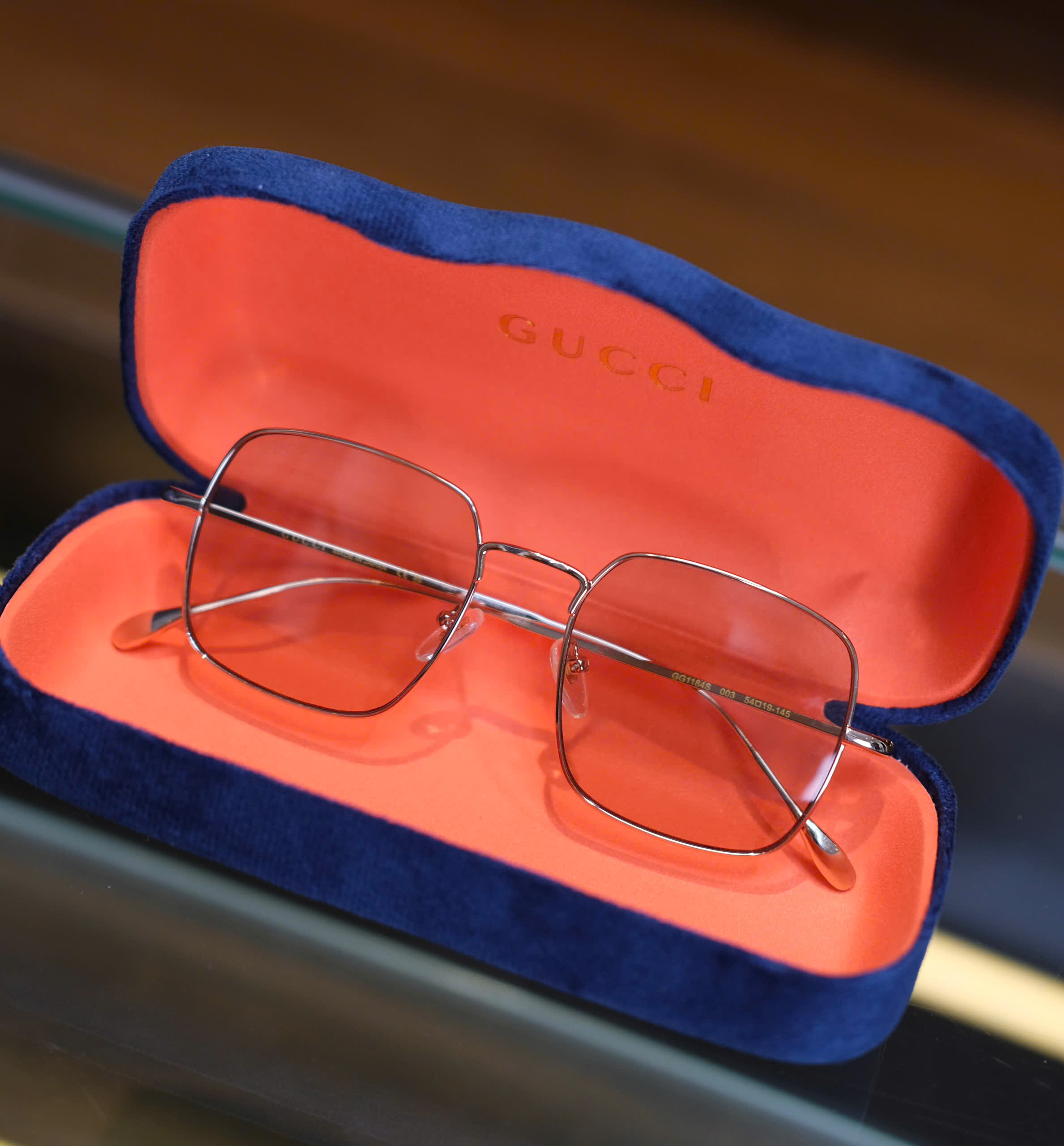 Kính mắt thời trang Gucci GC viền gọng kim loại Like Auth fullbox DDT