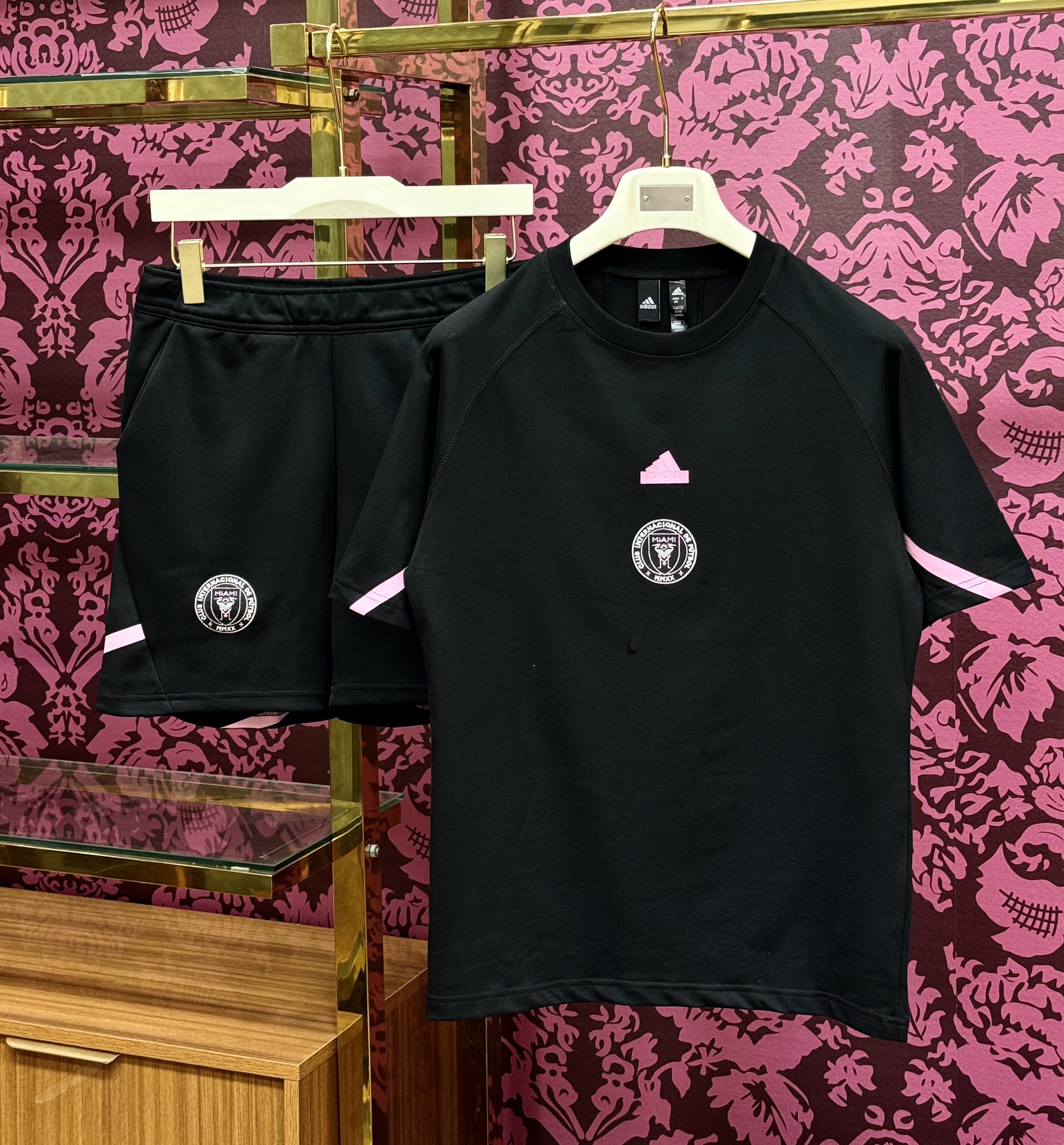 Bộ, set hè Adidas A Đen phố Hồng basic Like Auth CD