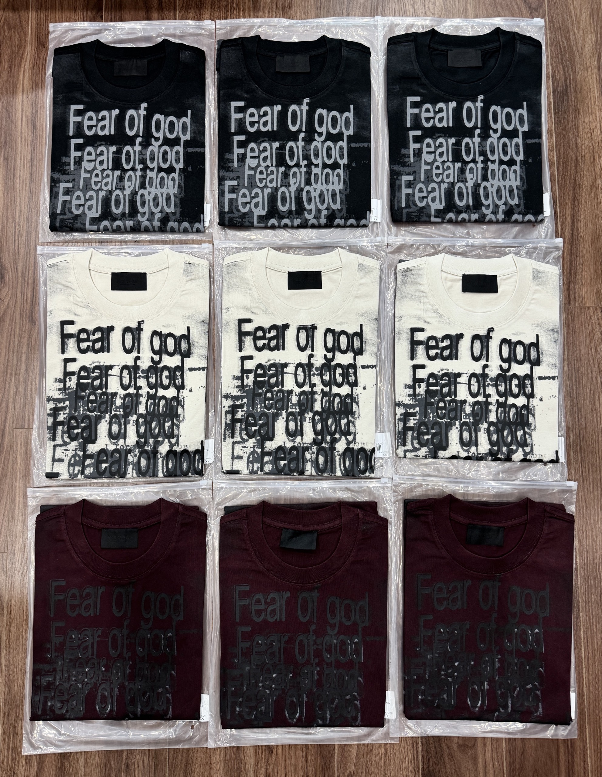 Áo phông T-shirt Essentials loang màu họa tiết chữ Like Auth CD