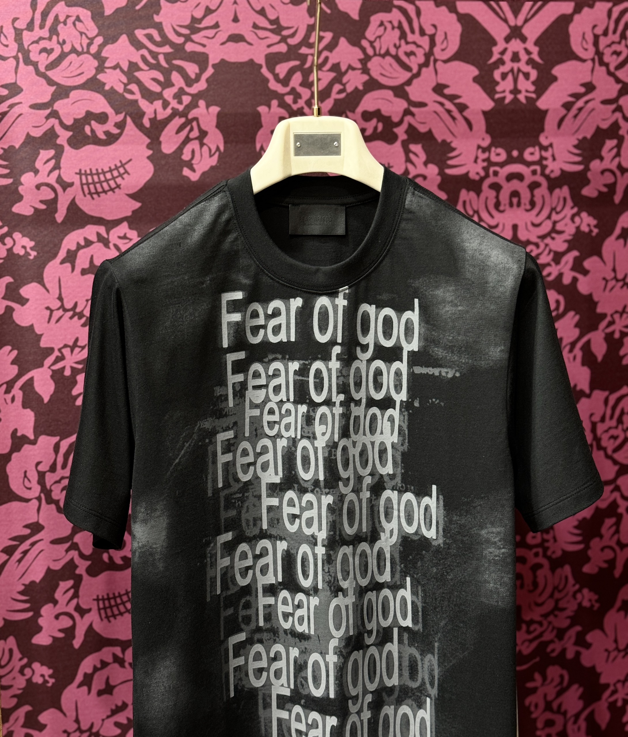 Áo phông T-shirt Essentials loang màu họa tiết chữ Like Auth CD