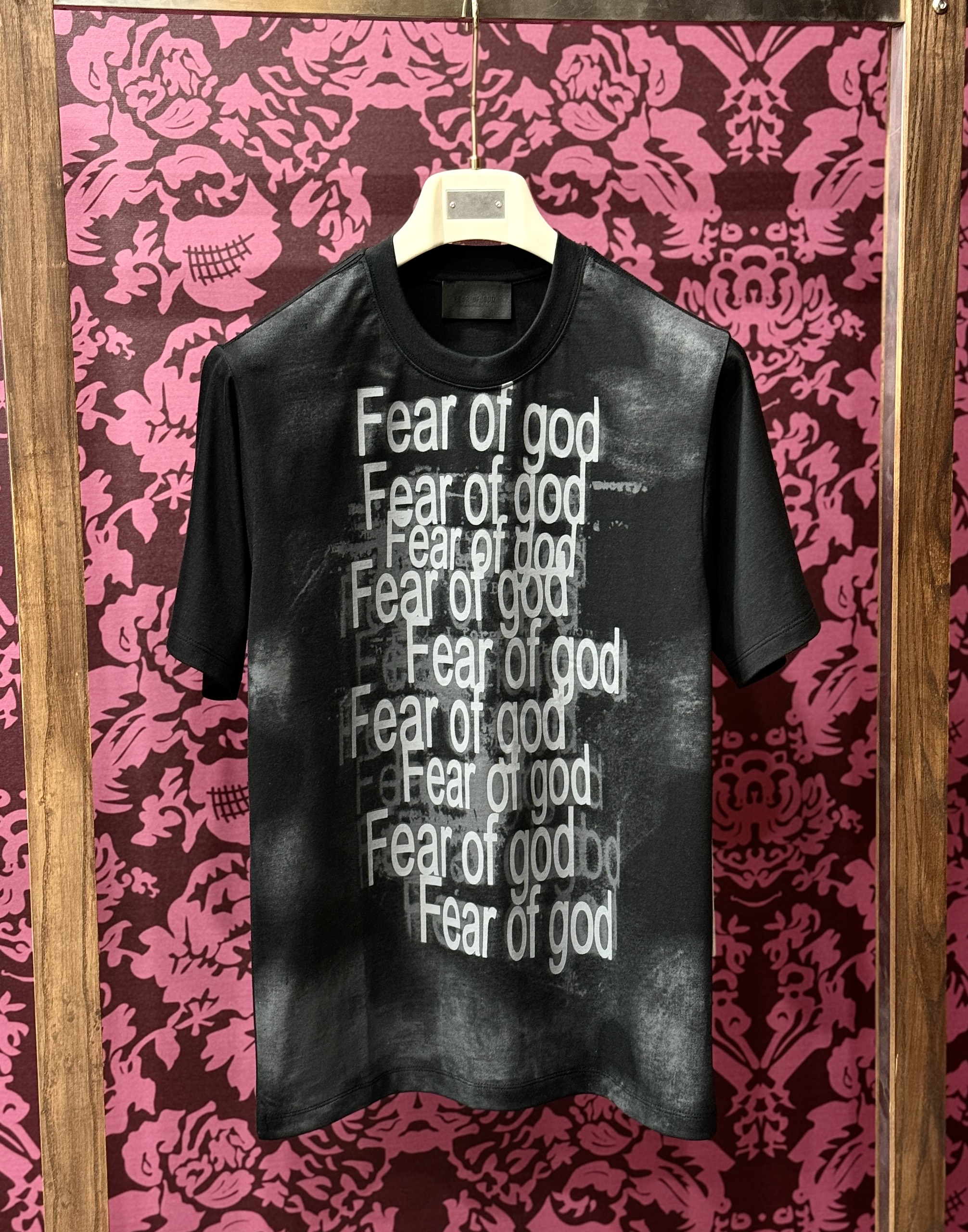 Áo phông T-shirt Essentials loang màu họa tiết chữ Like Auth CD