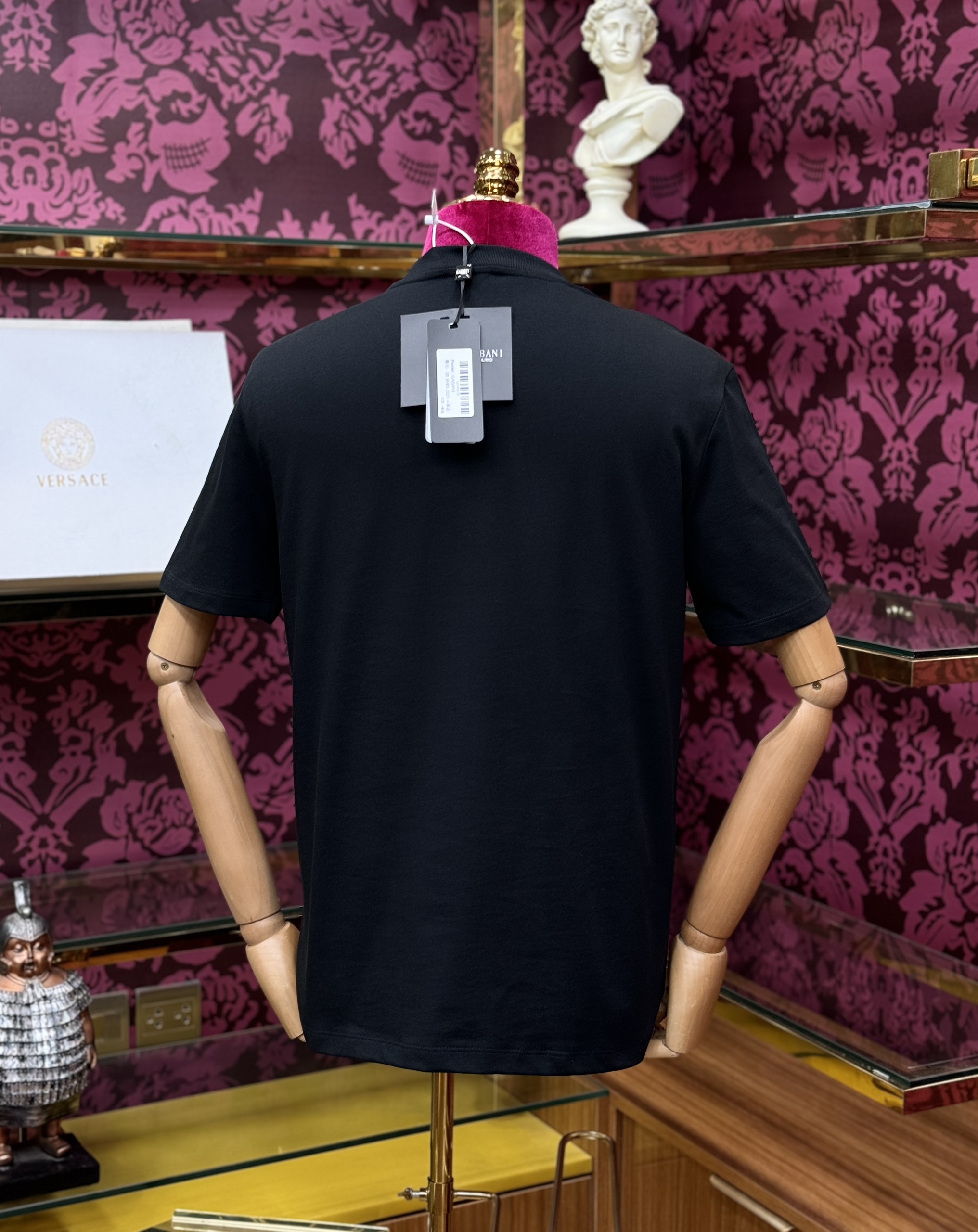 Áo phông T-shirt Kenzo KZ Đen logo mặt hổ màu sắc thêu Like Auth CD