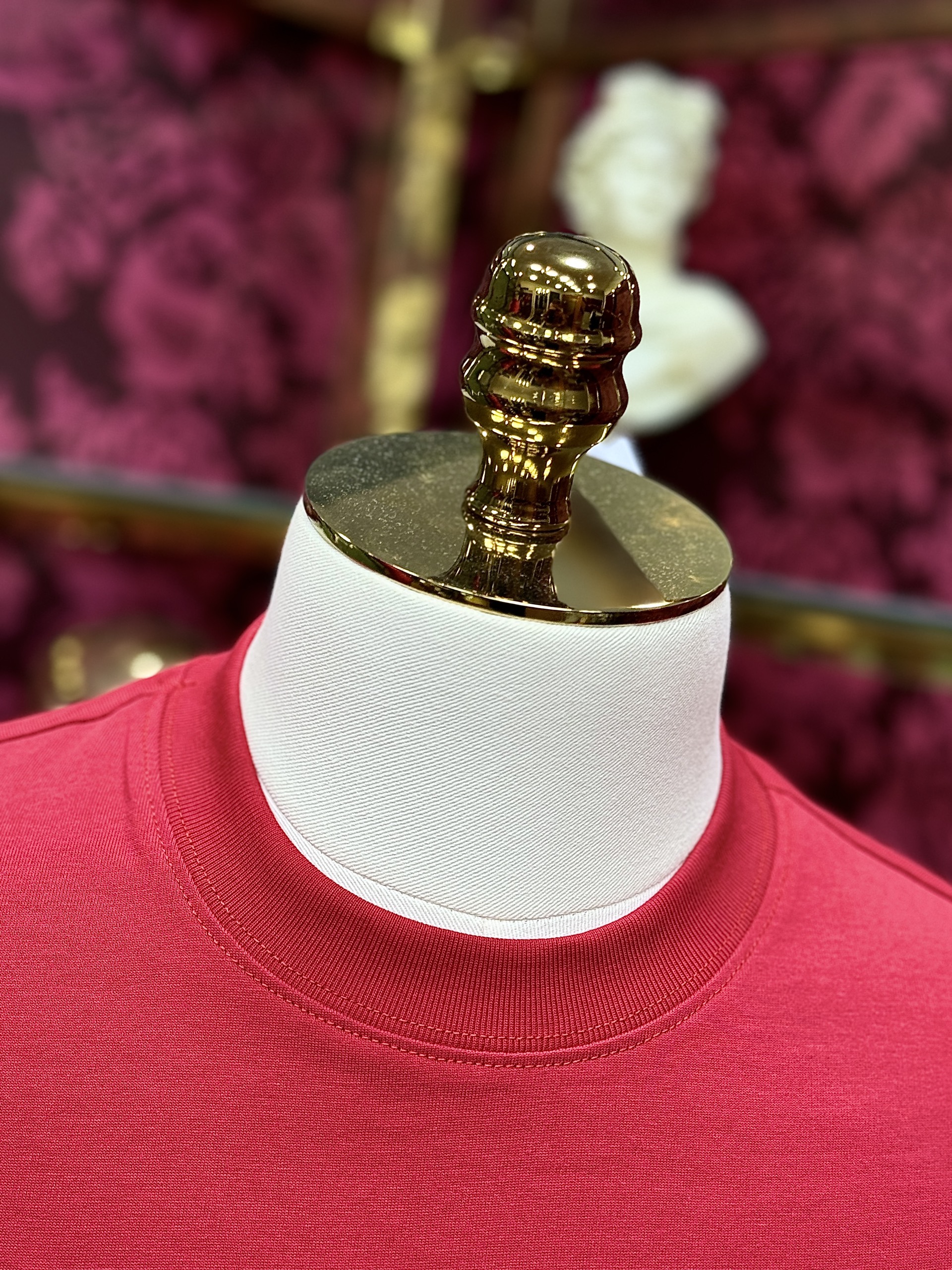 Áo phông T-shirt Kenzo KZ Hồng logo mặt hổ thêu Like Auth CD