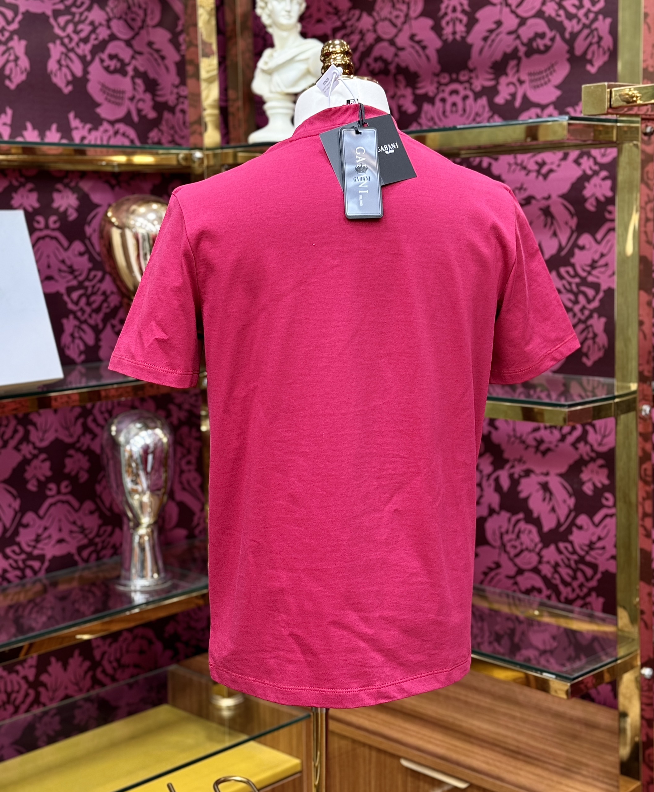 Áo phông T-shirt Kenzo KZ Hồng logo mặt hổ thêu Like Auth CD