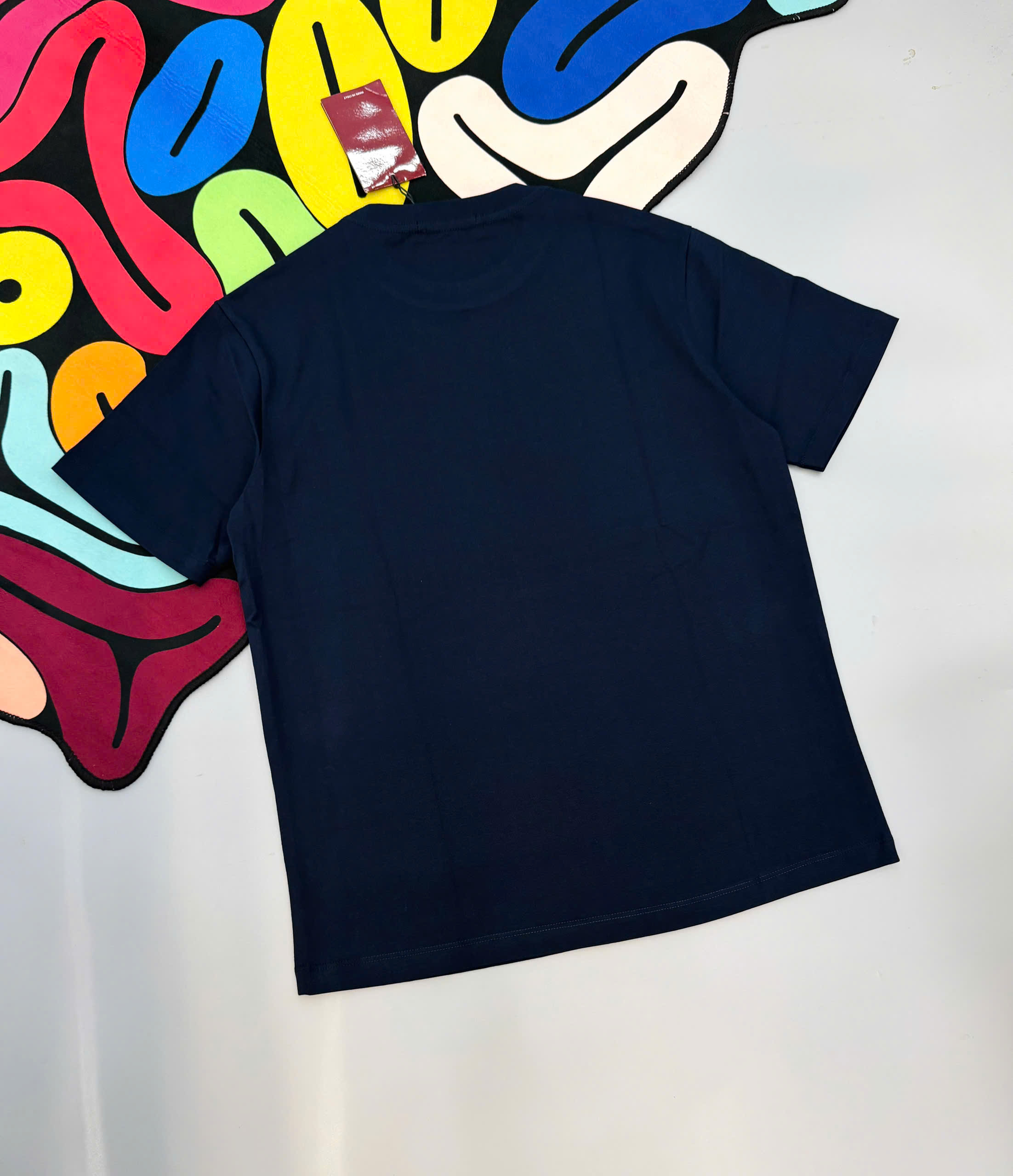 Áo phông T-shirt Gucci GC logo chữ Đỏ Xanh Like Auth MK