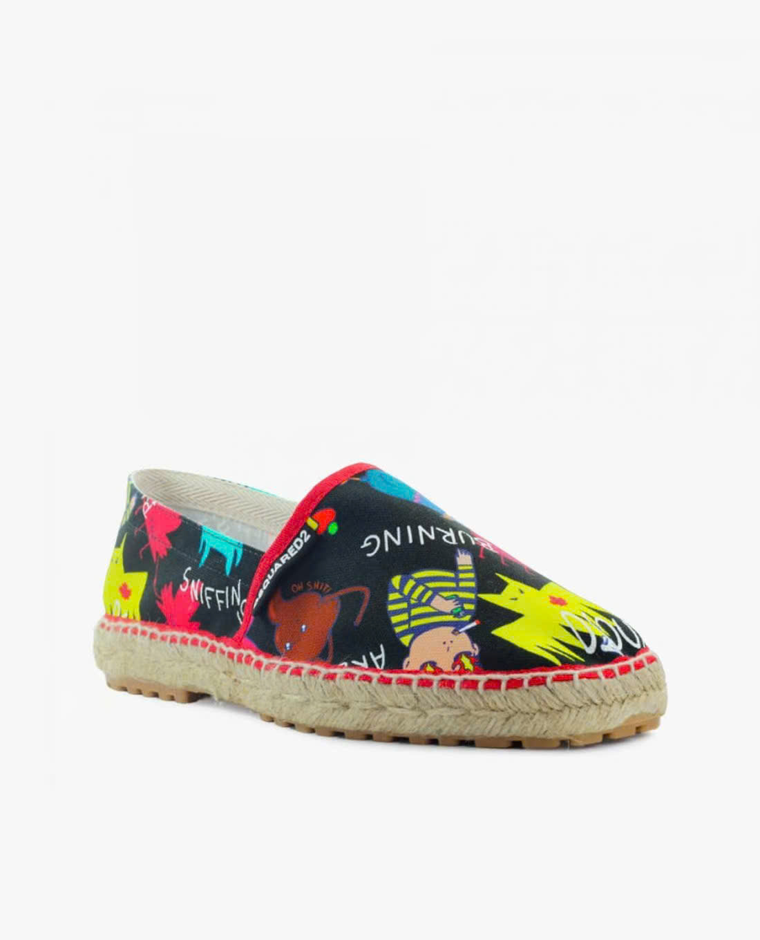 Giày slipon đế cói Dsquared2 DSQ2  họa tiết màu sắc Like Auth fullbox MVT