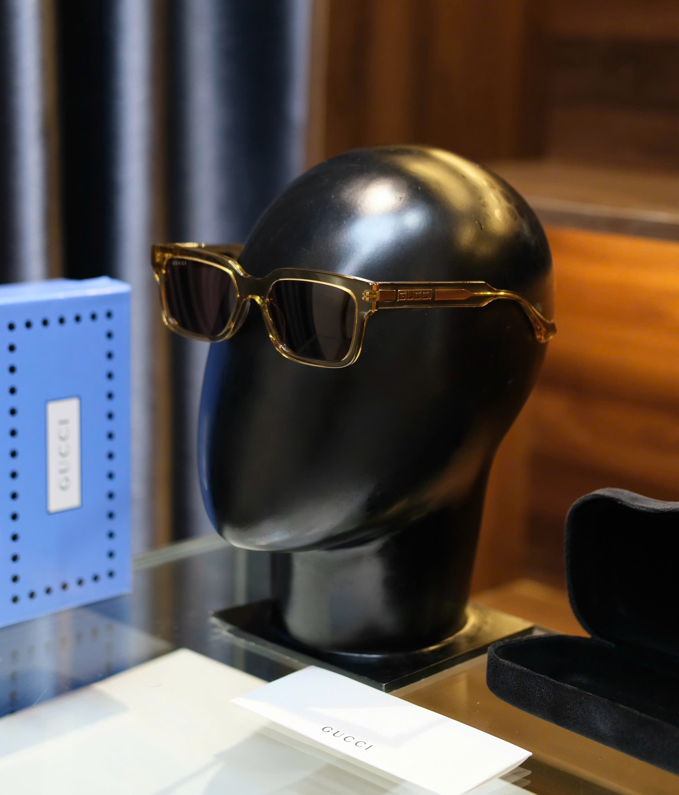 Kính mắt thời trang Gucci GC Nâu Like Auth fullbox DDT