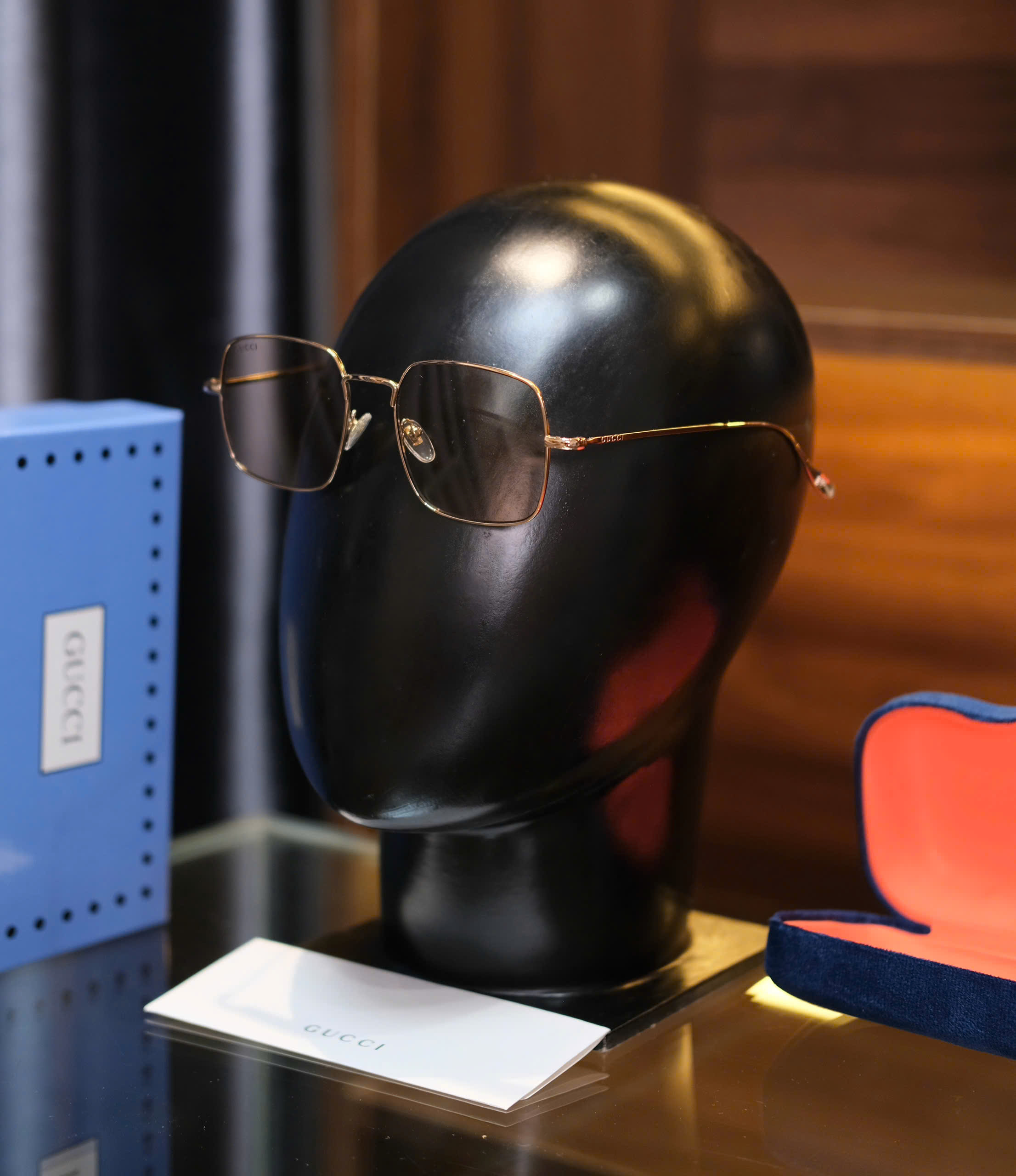 Kính mắt thời trang Gucci GC Vàng kim loại Like Auth fullbox DDT