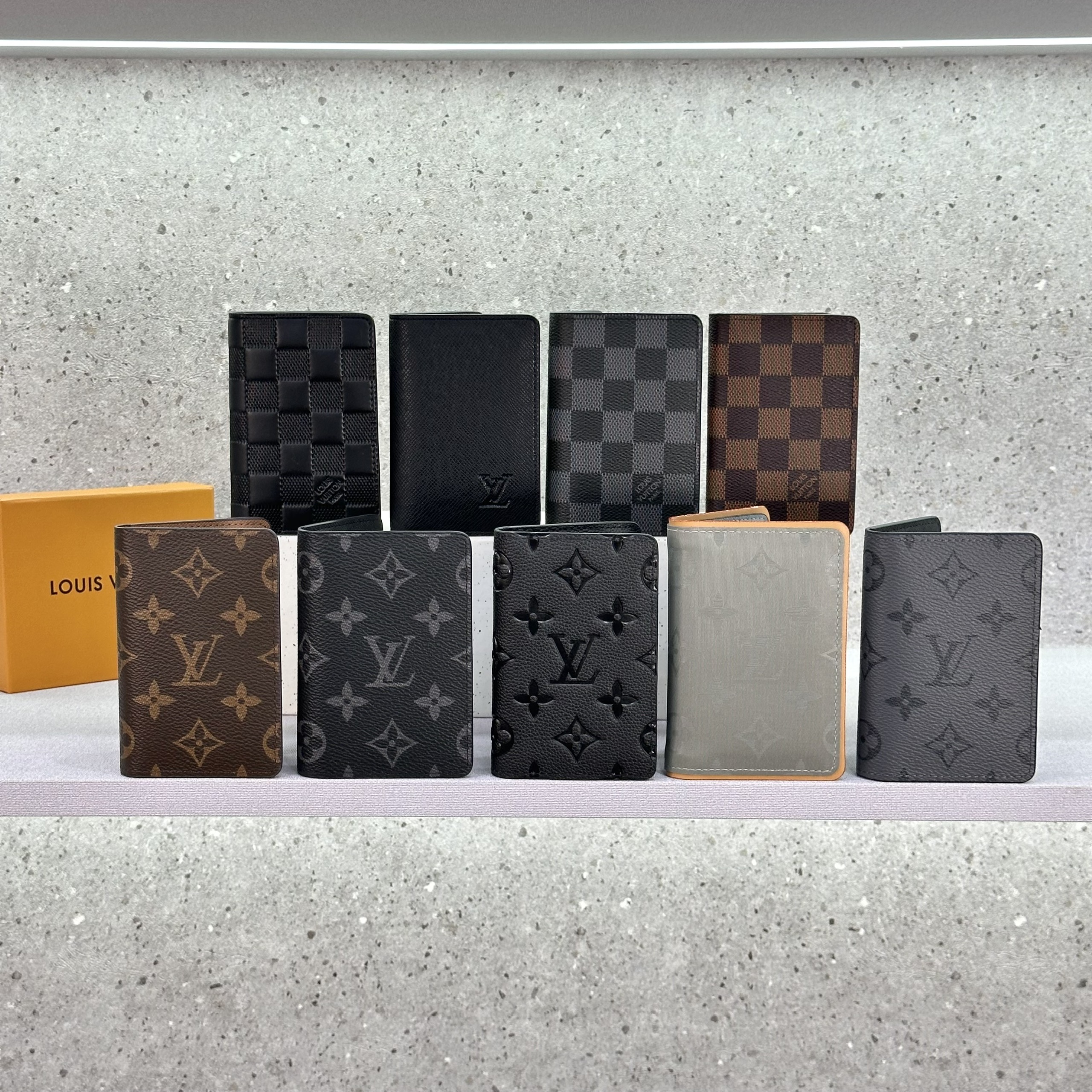 Ví thẻ Louis Vuitton LV các mẫu các màu Like Auth fullbox túi thẻ phụ kiện VTN