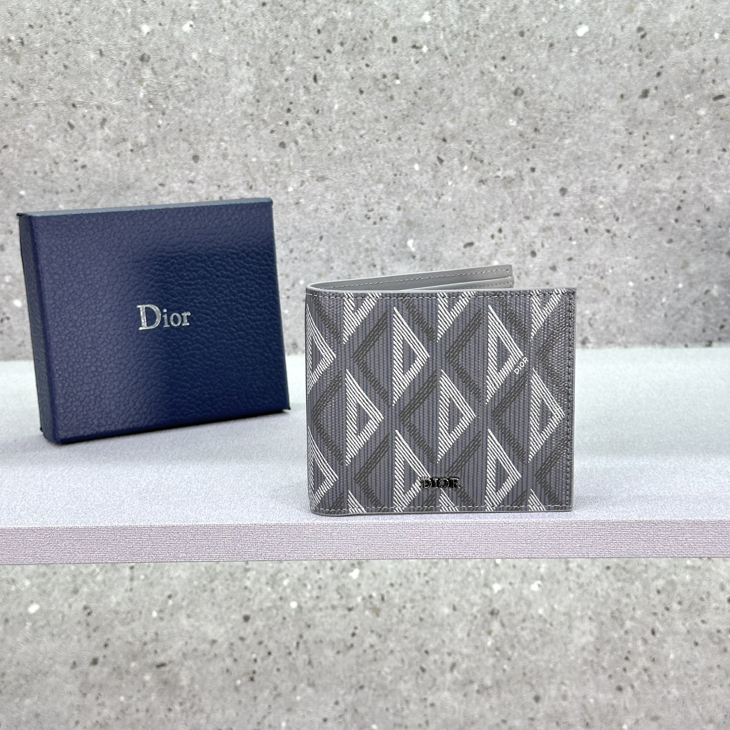 Ví ngắn gập Dior CD họa tiết các mẫu các màu Like Auth fullbox túi thẻ phụ kiện VTN