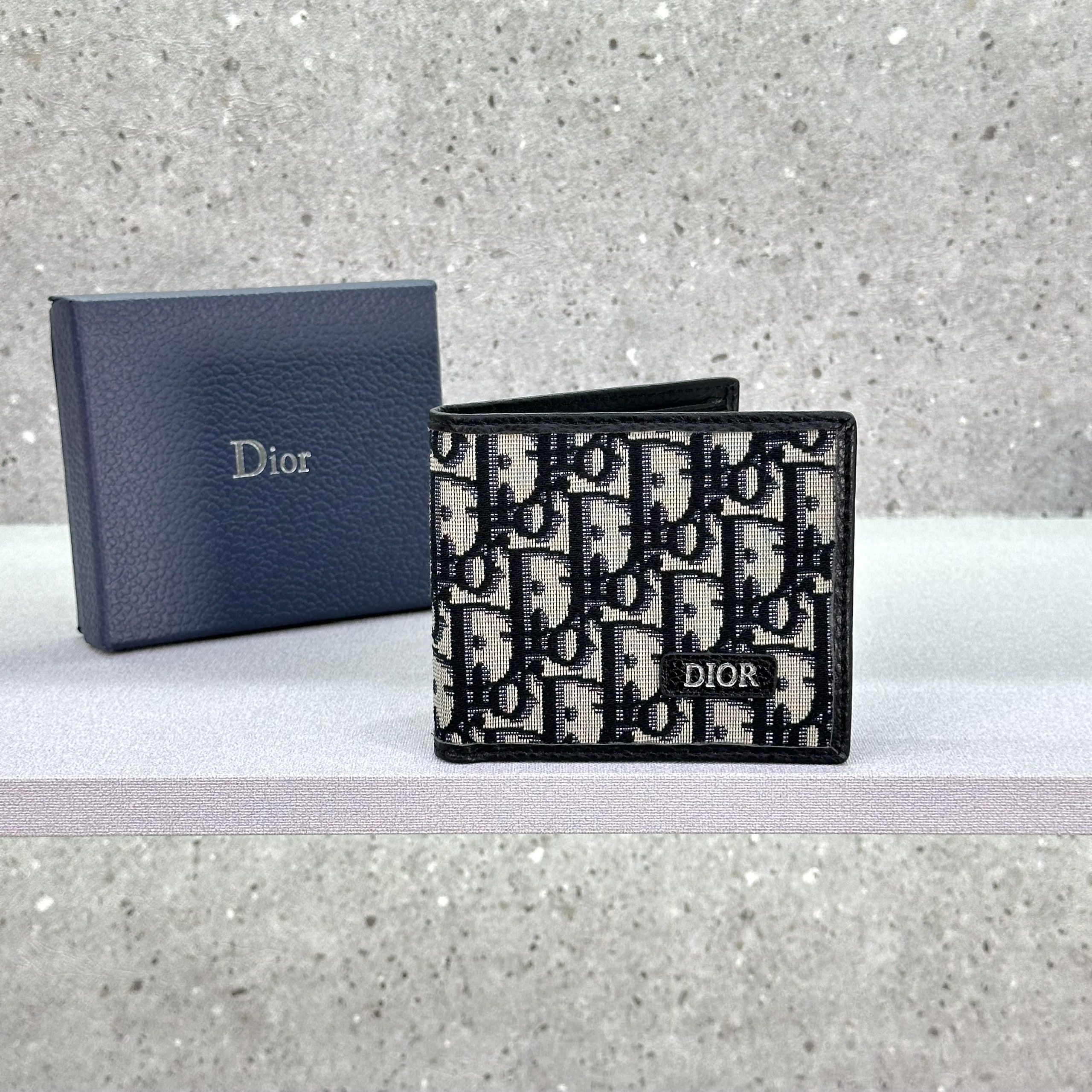Ví ngắn gập Dior CD họa tiết các mẫu các màu Like Auth fullbox túi thẻ phụ kiện VTN