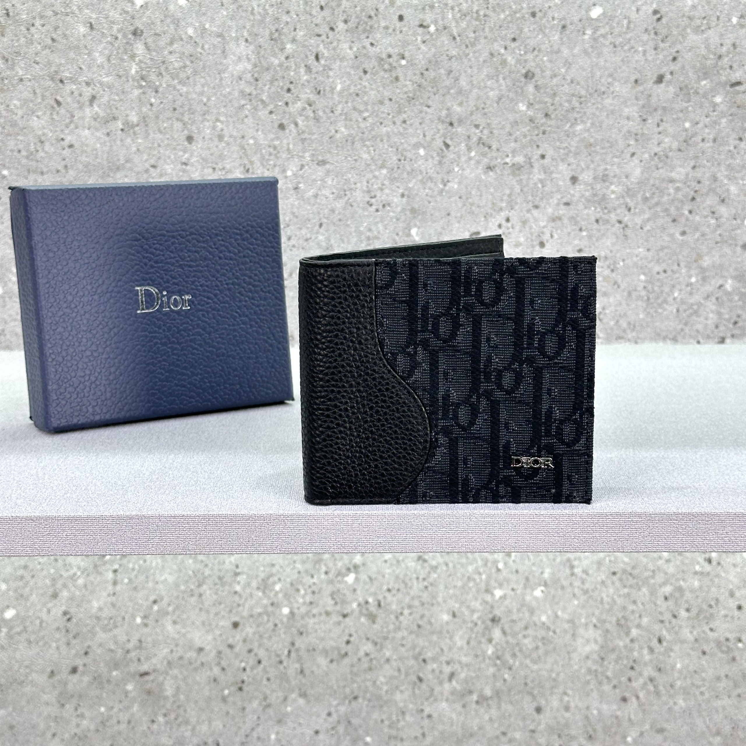 Ví ngắn gập Dior CD họa tiết các mẫu các màu Like Auth fullbox túi thẻ phụ kiện VTN