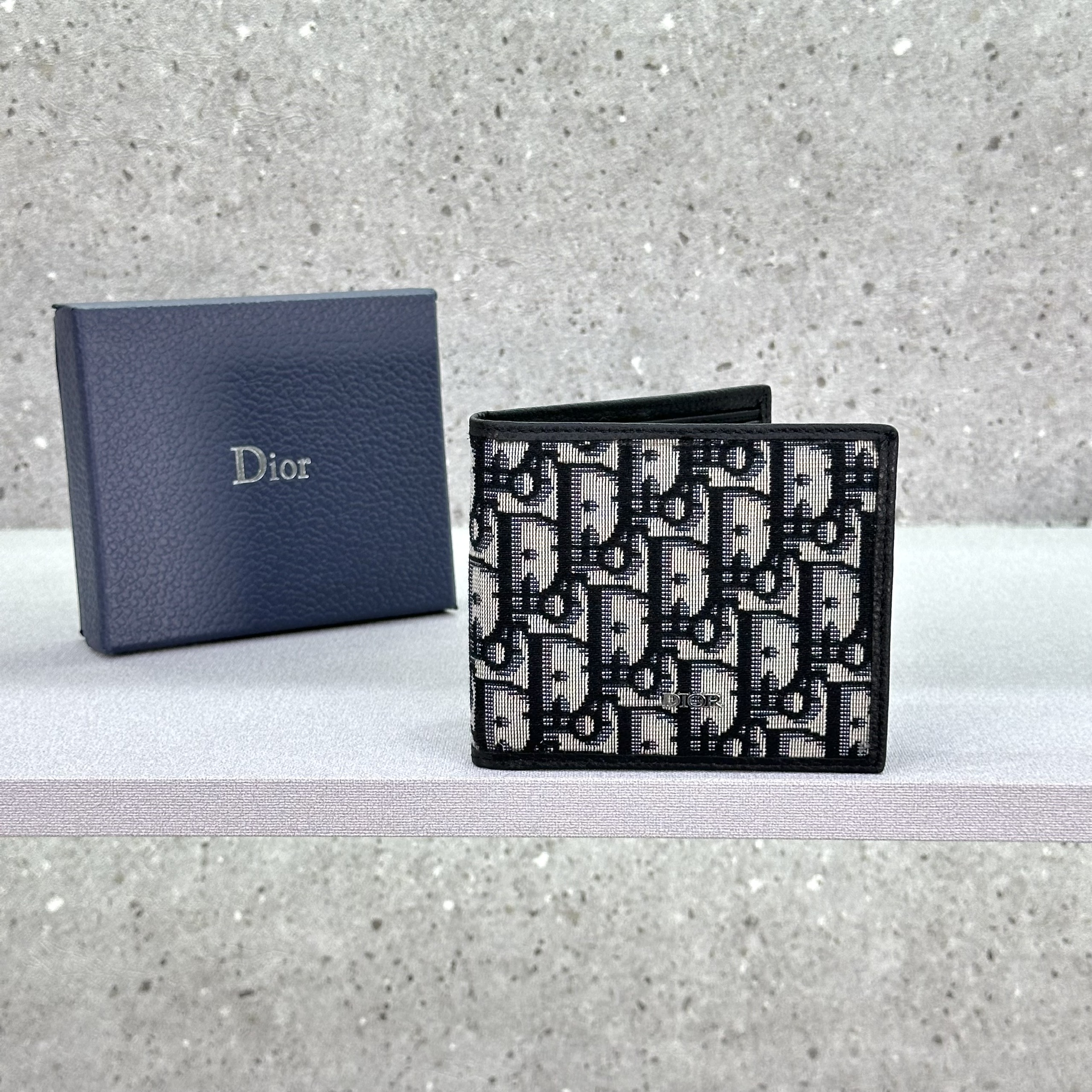 Ví ngắn gập Dior CD họa tiết các mẫu các màu Like Auth fullbox túi thẻ phụ kiện VTN