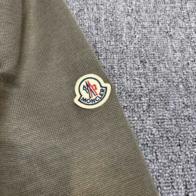 Áo khoác phao Moncler 8011 Xanh Rêu túi ngực tay len Like Auth 48-52 VTN