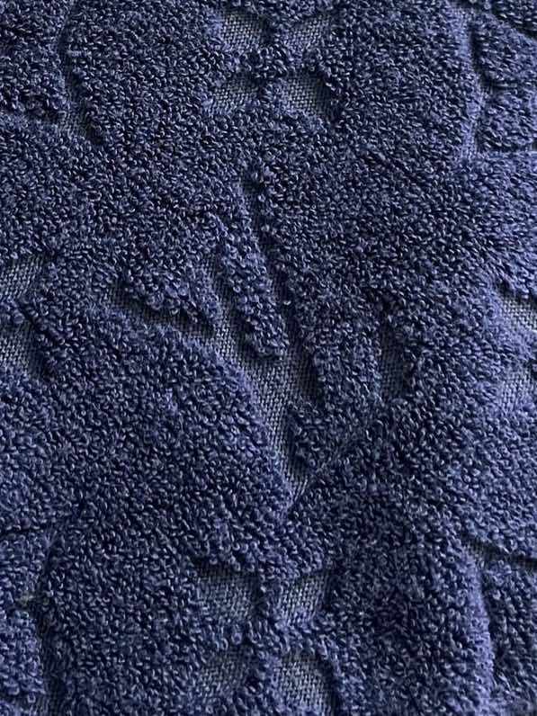 Áo khoác nhung Louis Vuitton LV 25361 Xanh Than khóa mũ Monogram dập nổi Like Auth S-L VTN