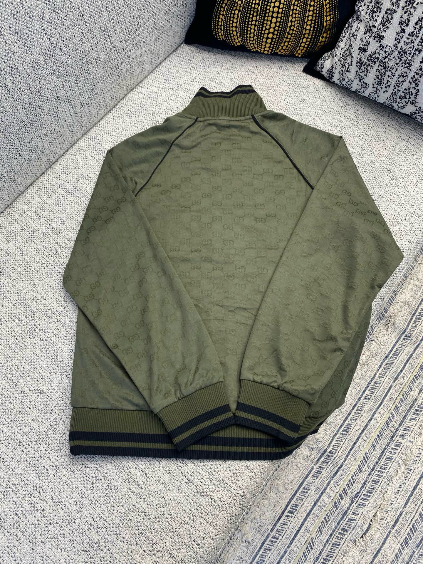 Set bộ thu đông Gucci Xanh rêu ful monogram Like Auth S-L VTN