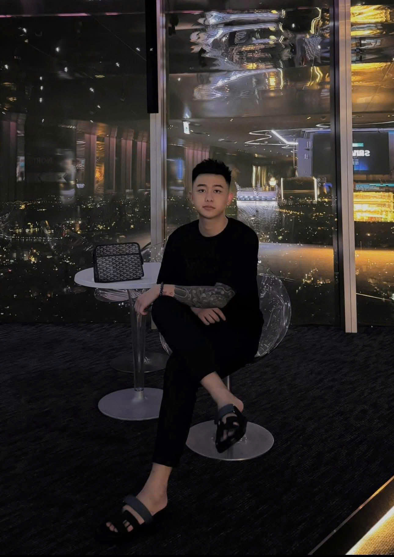 Túi ví Clutch Goyard Jouvence Toiletry Bag Like Auth 25x7x20 PLD