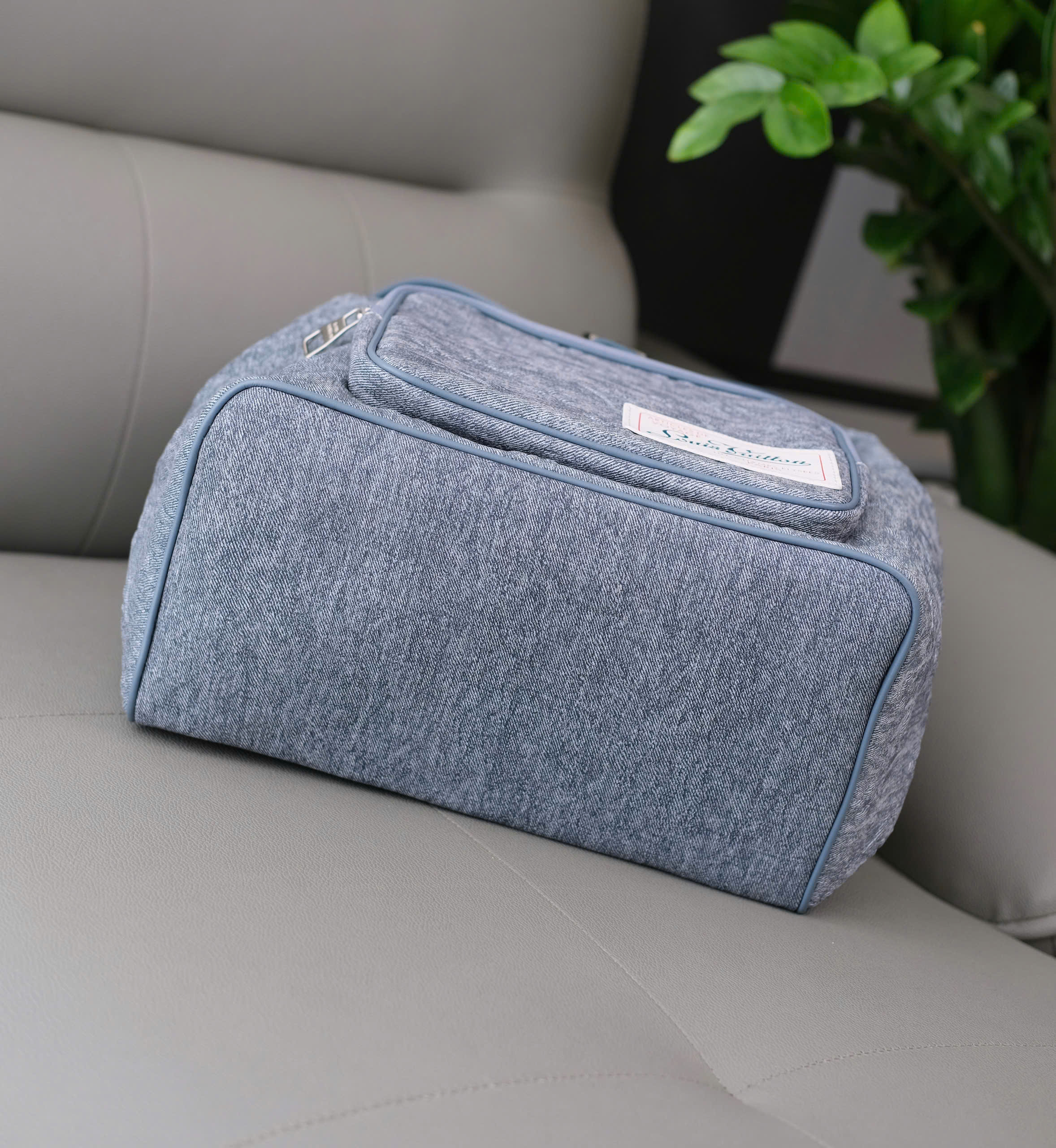 Balo Louis Vuitton LV Xanh tag Trắng Like Auth 39x31x11 DDT