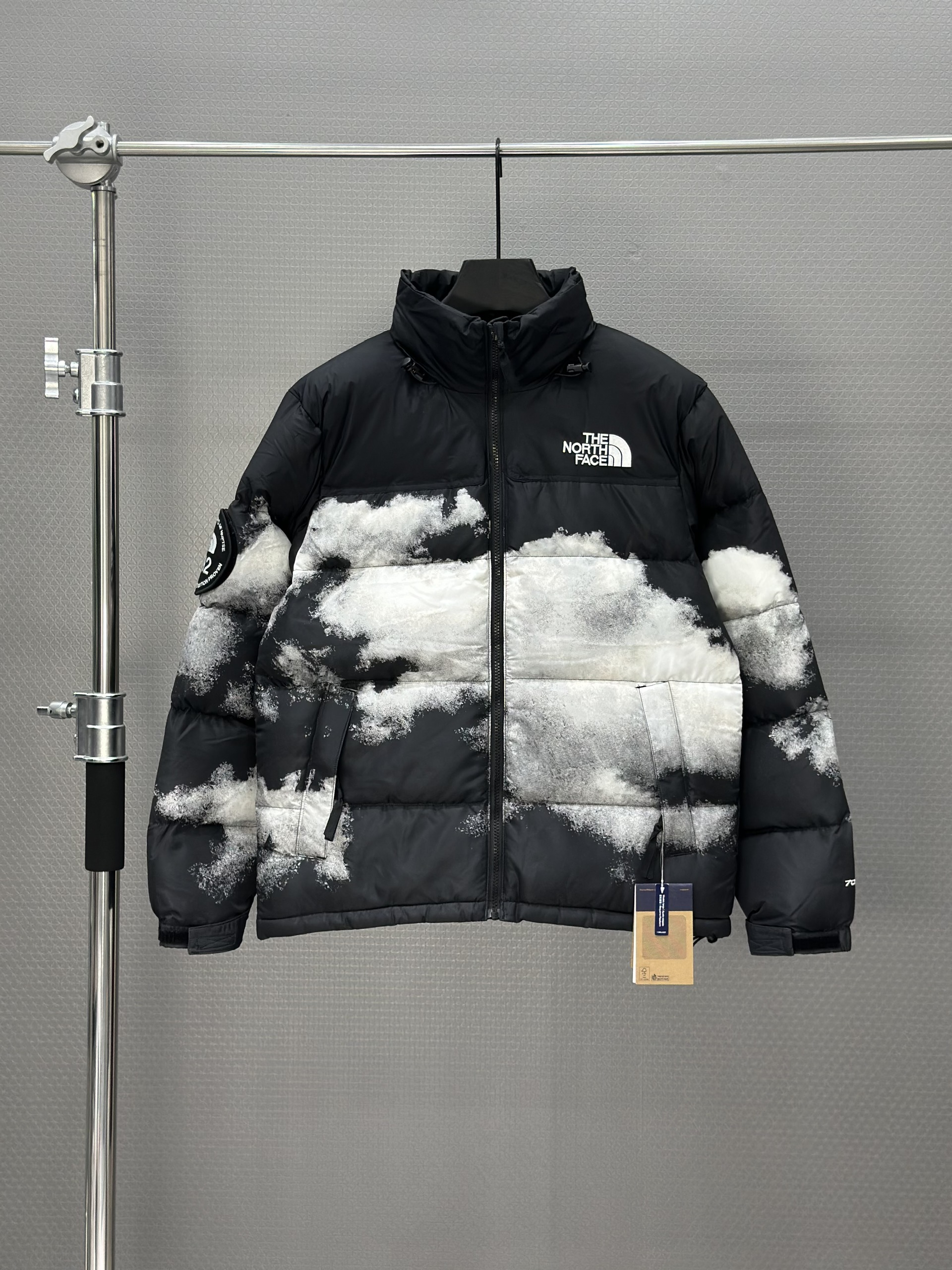 Áo khoác phao The North Face Đen loang Mây Like Auth M-XXL VTN