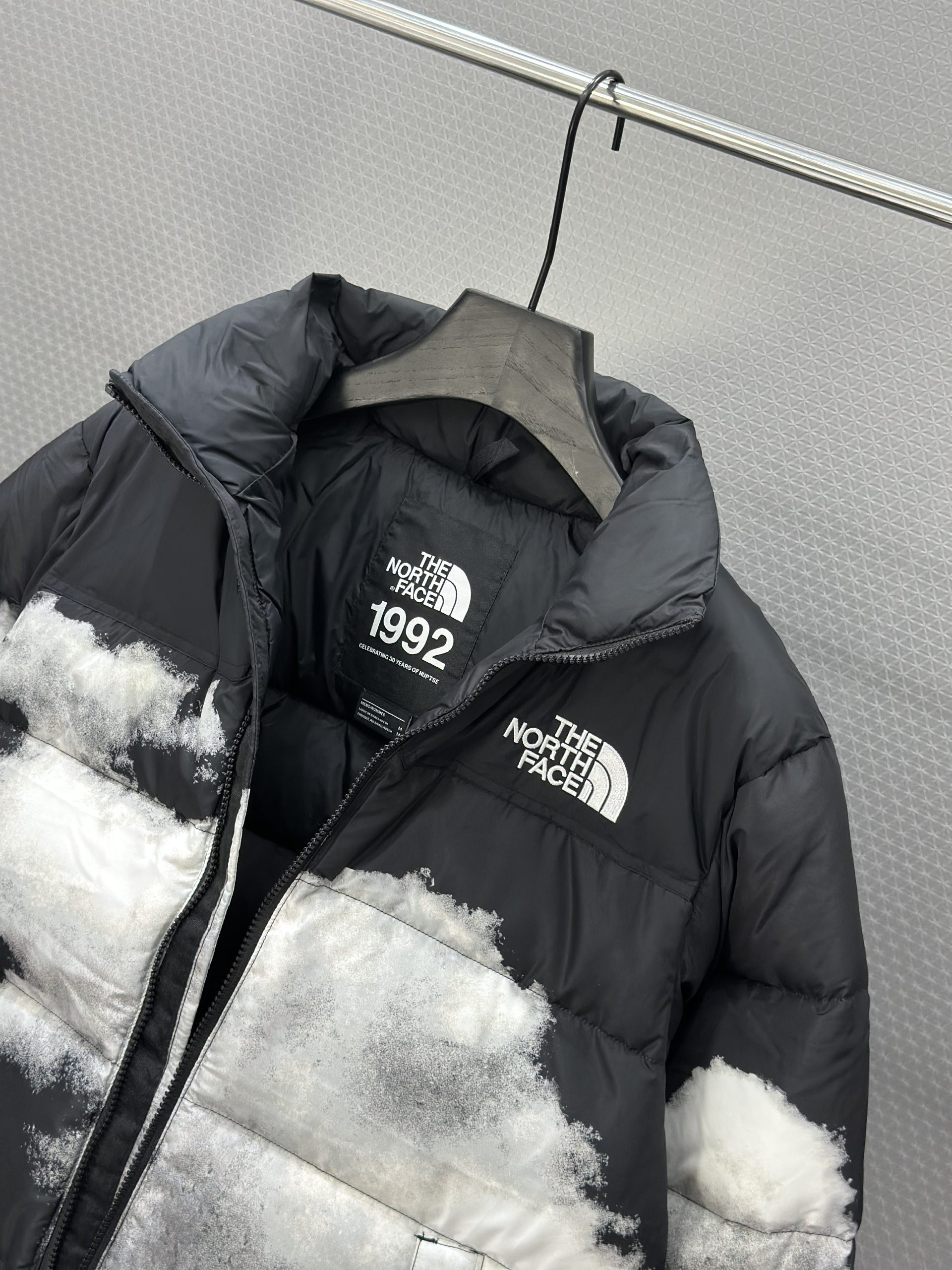 Áo khoác phao The North Face Đen loang Mây Like Auth M-XXL VTN
