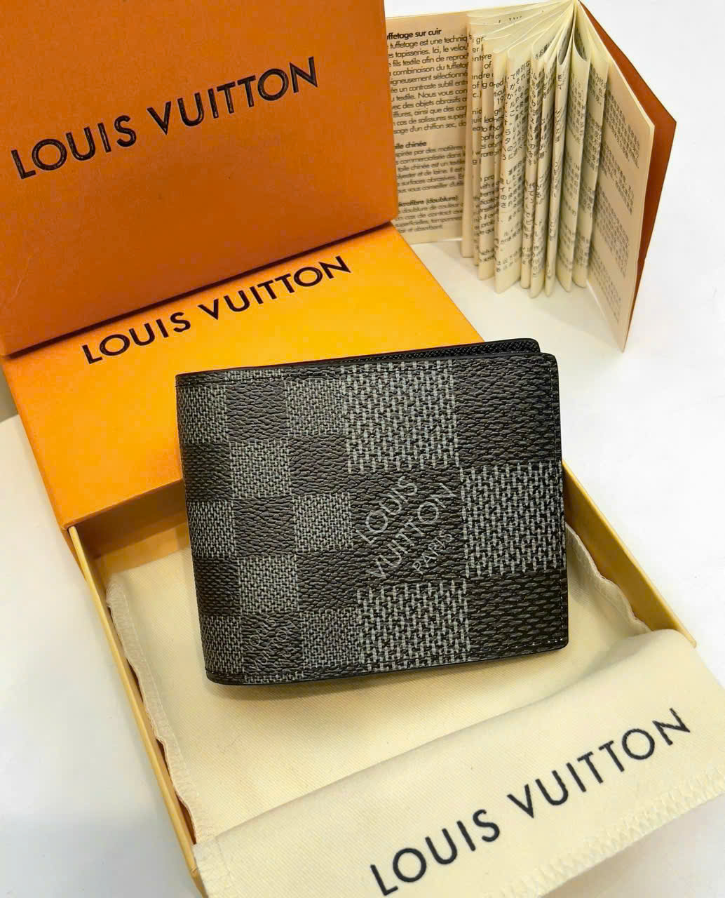 Ví ngắn Louis Vuitton LV Multiple Wallet Classic Like Auth PLD