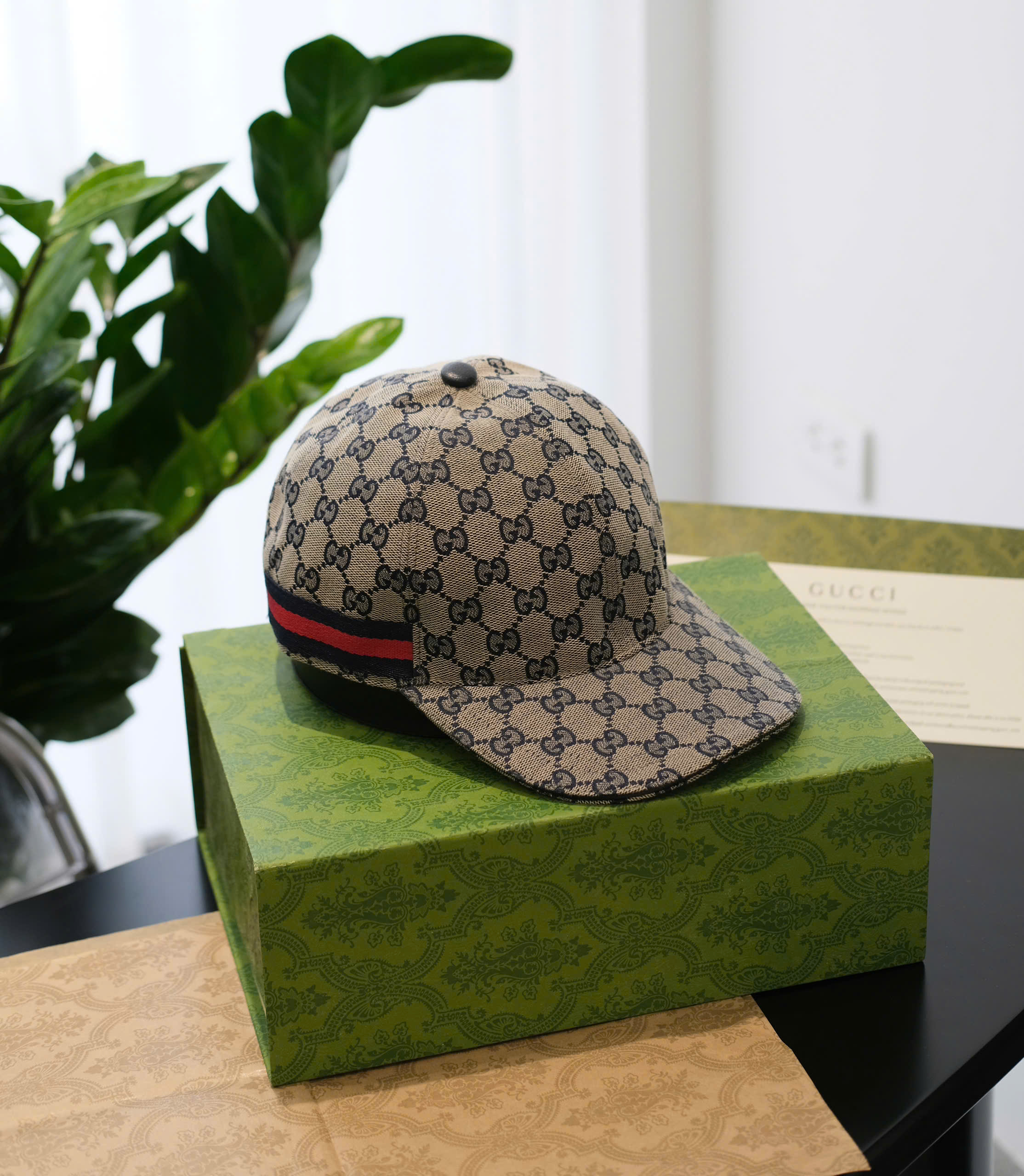 Mũ lưỡi trai nón kết Gucci GC họa tiết monogram full Like Auth DDT