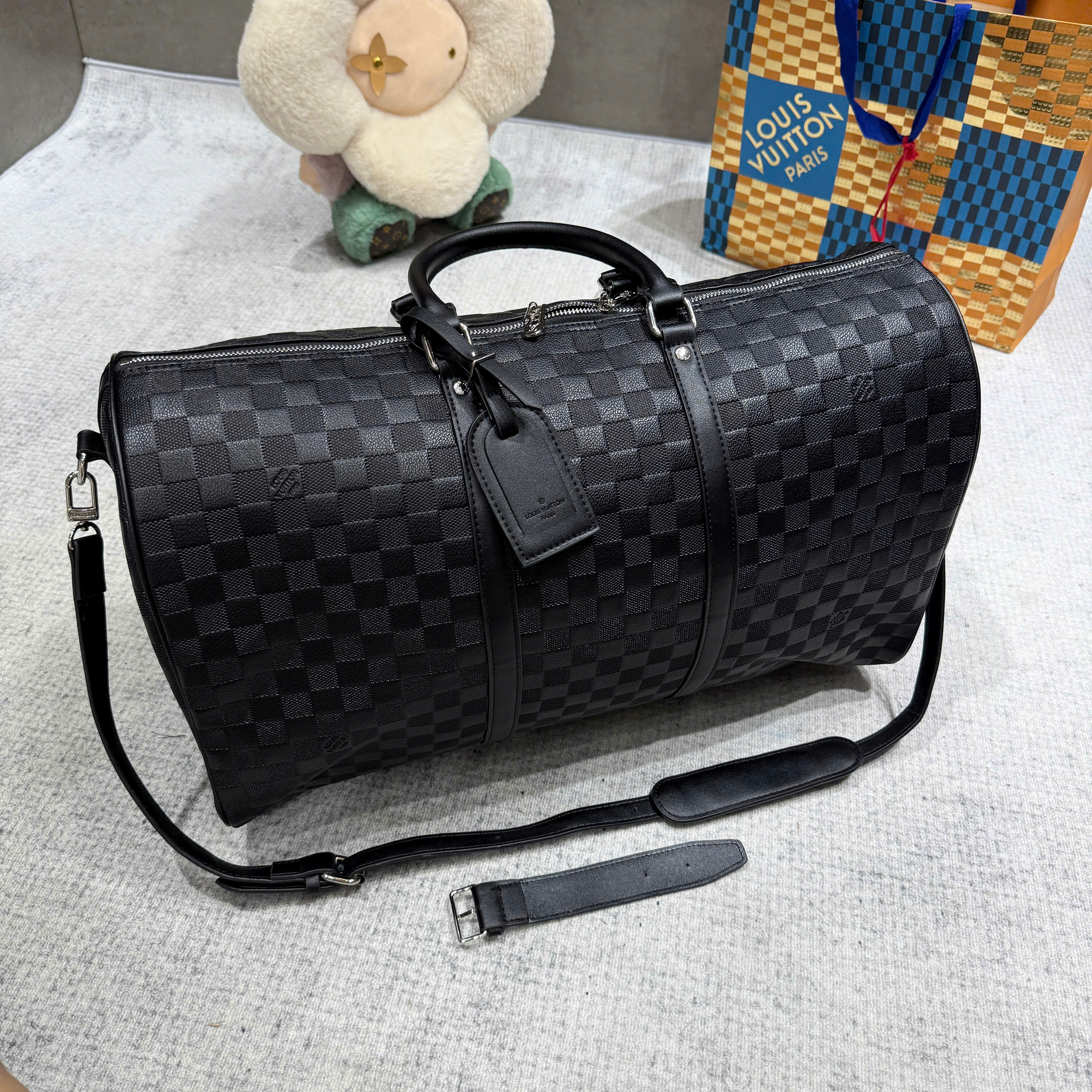 Túi trống du lịch Louis Vuitton new 2026 Like Auth size 50 PLD