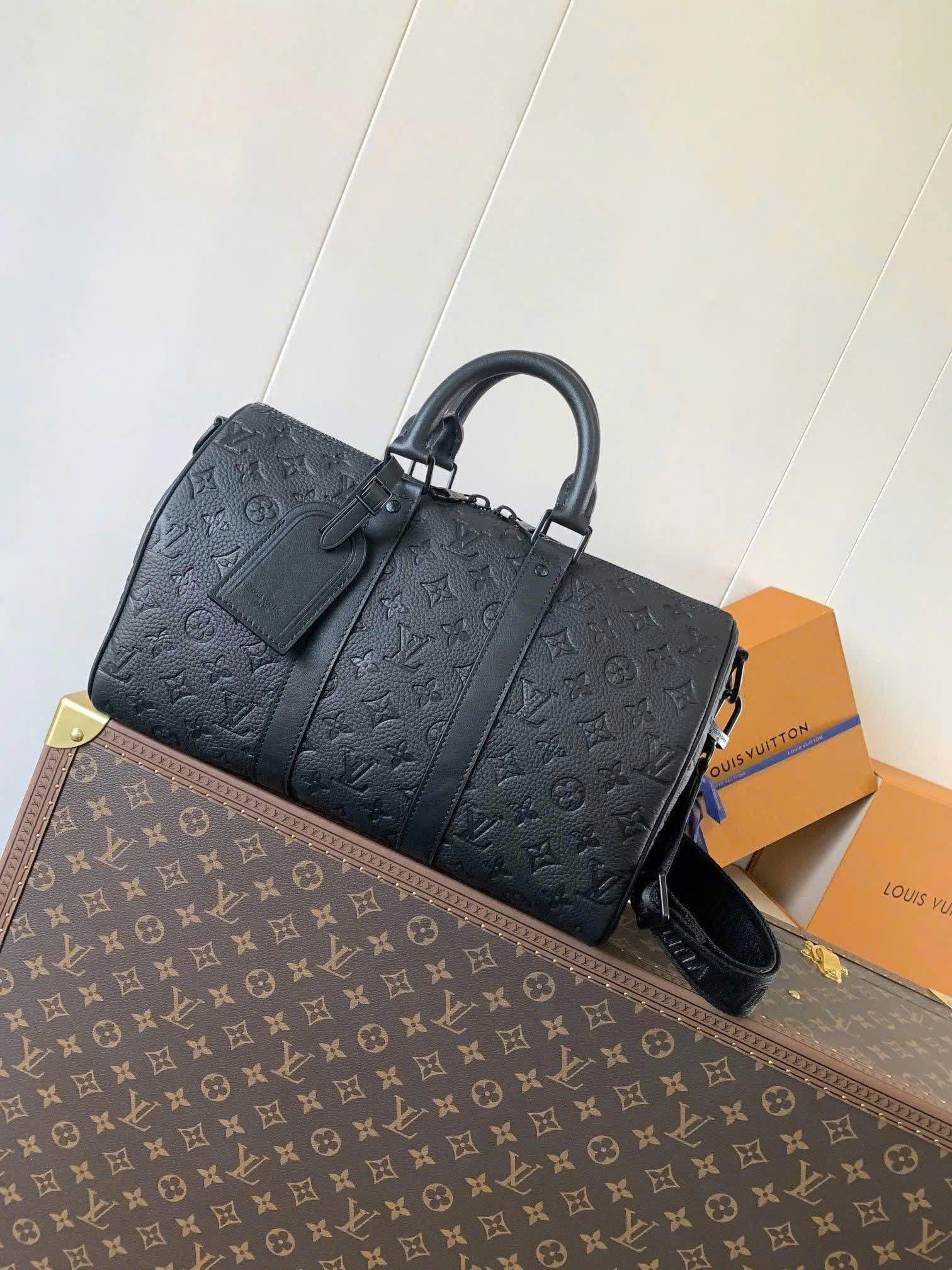 Túi trống du lịch Louis Vuitton new 2026 Like Auth size 50 PLD