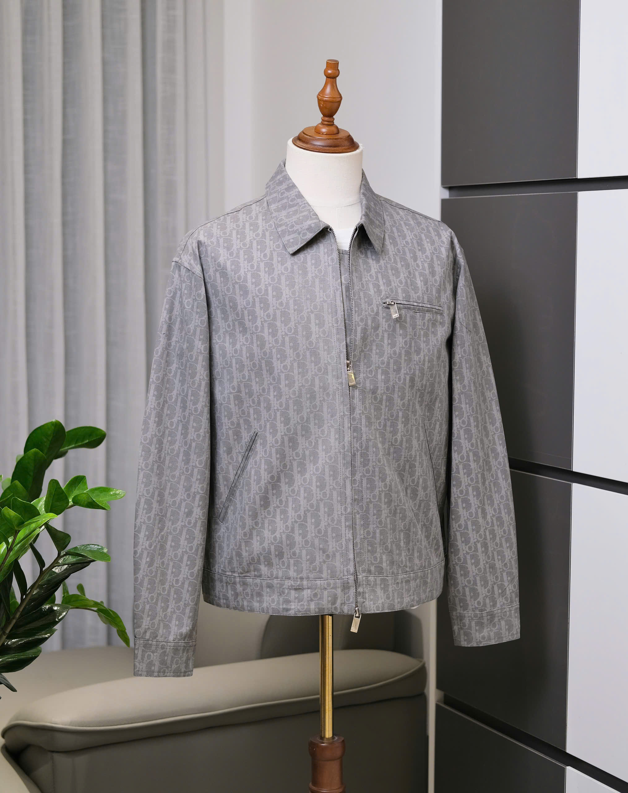 Áo khoác Dior CD họa tiết Obique full Like Auth S-L DDT