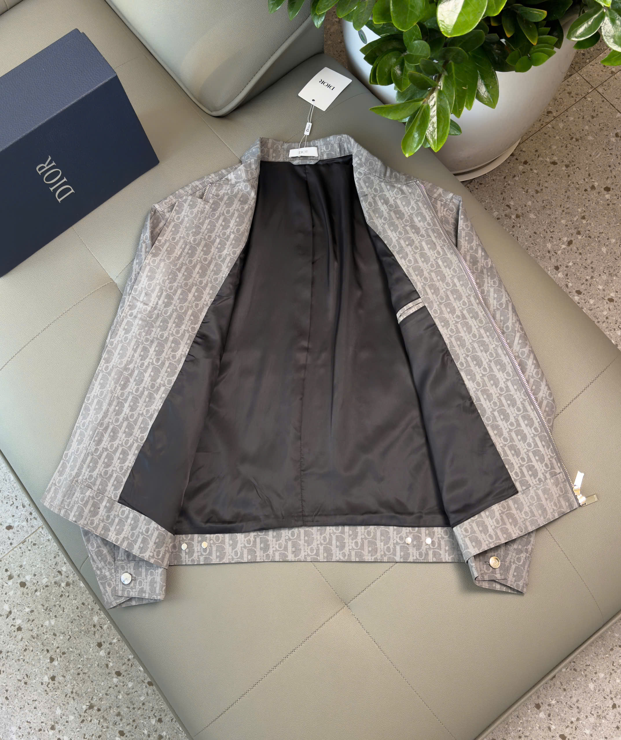 Áo khoác Dior CD họa tiết Obique full Like Auth S-L DDT