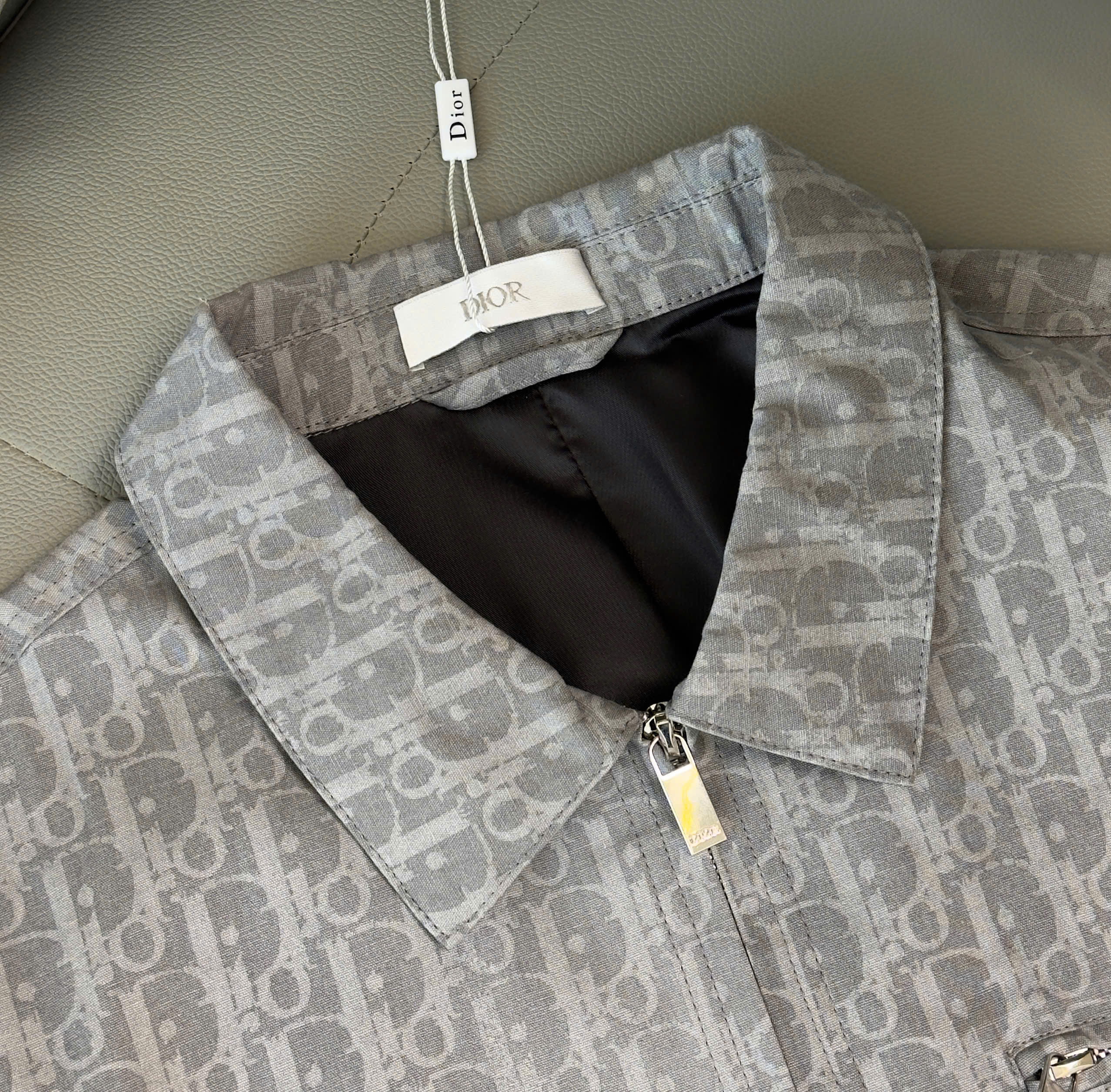 Áo khoác Dior CD họa tiết Obique full Like Auth S-L DDT