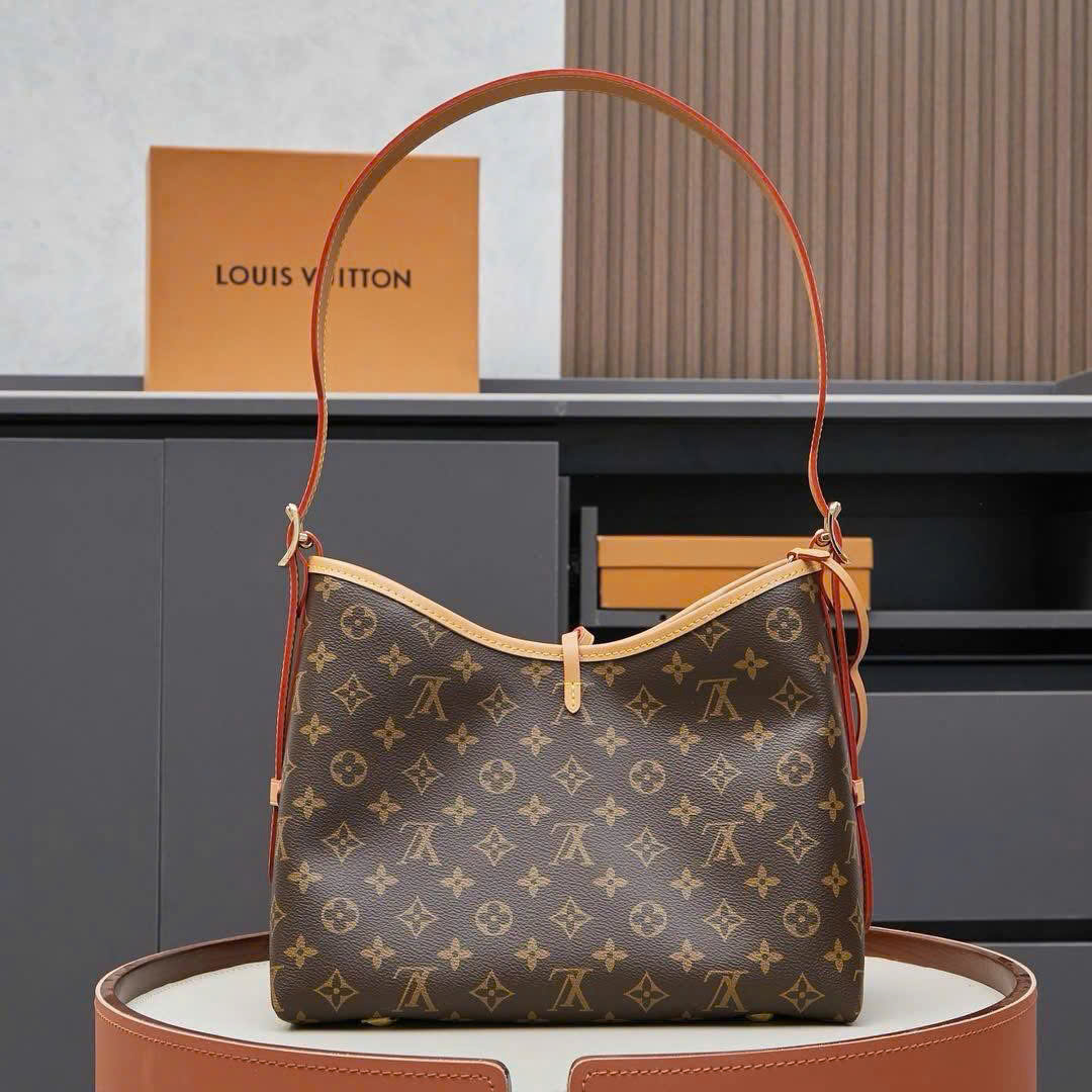 Combo túi ví nữ Louis Vuitton LV Nâu monogram full Like AUth 31x22x12 DDT