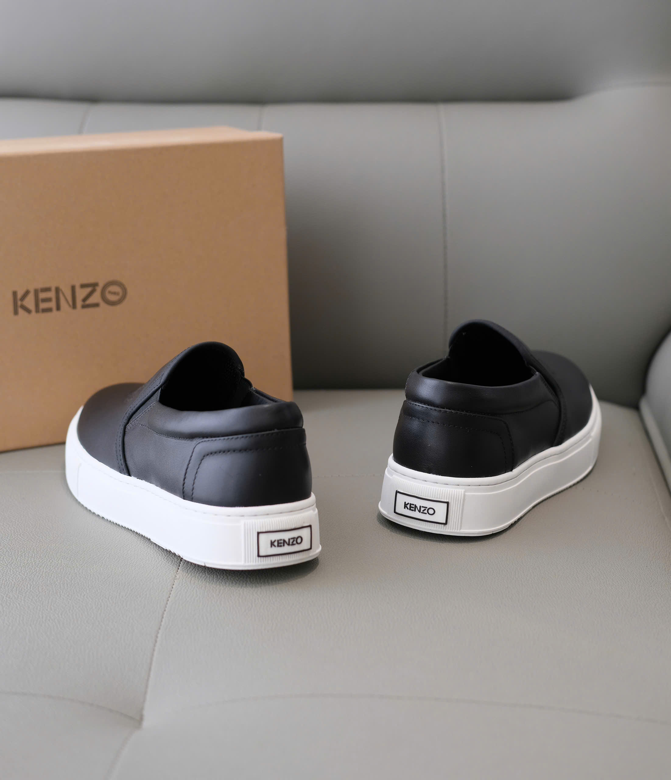 Giày slipon Kenzo KZ mặt hổ chìm new 2026 Like Auth 38-43 DDT