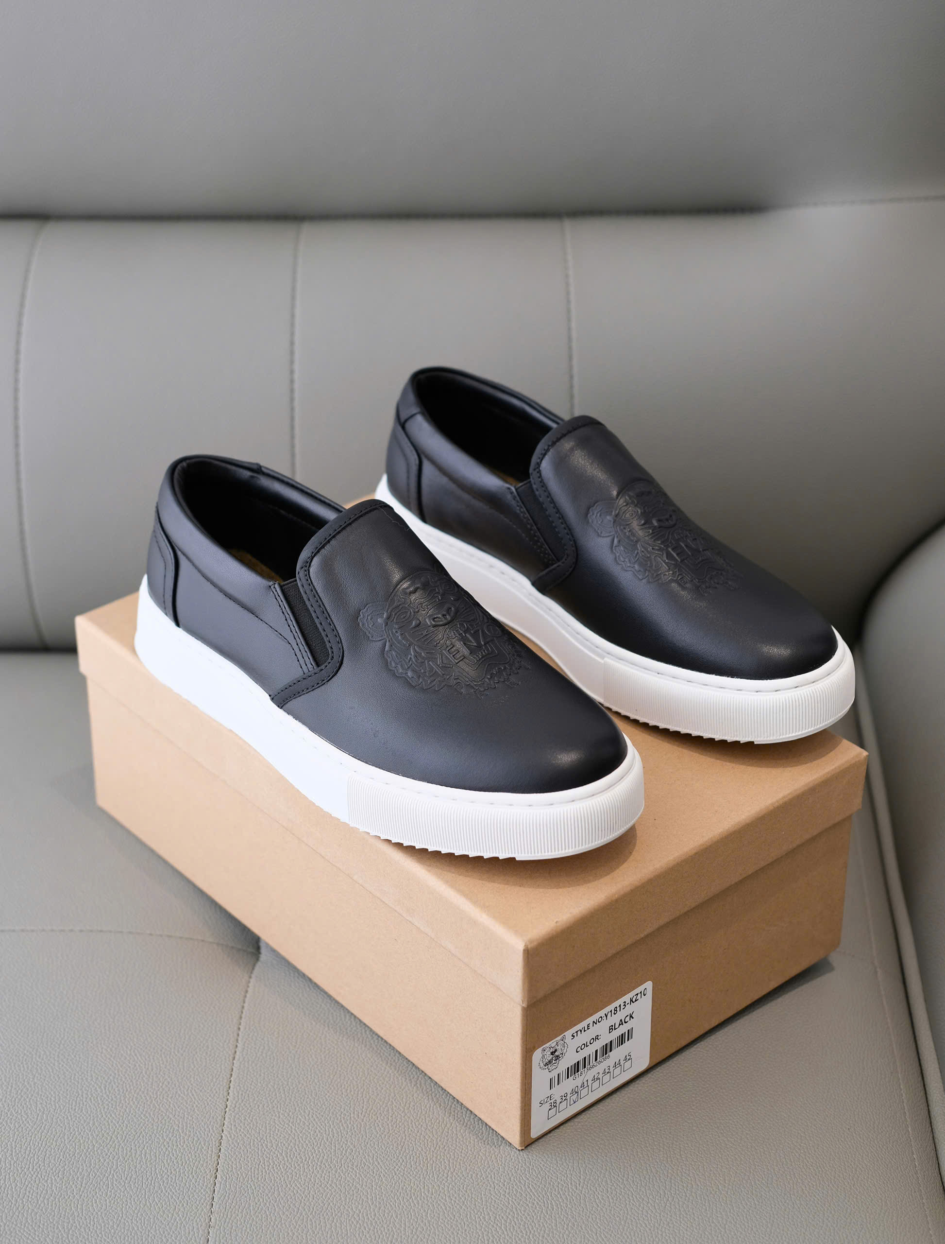 Giày slipon Kenzo KZ mặt hổ chìm new 2026 Like Auth 38-43 DDT