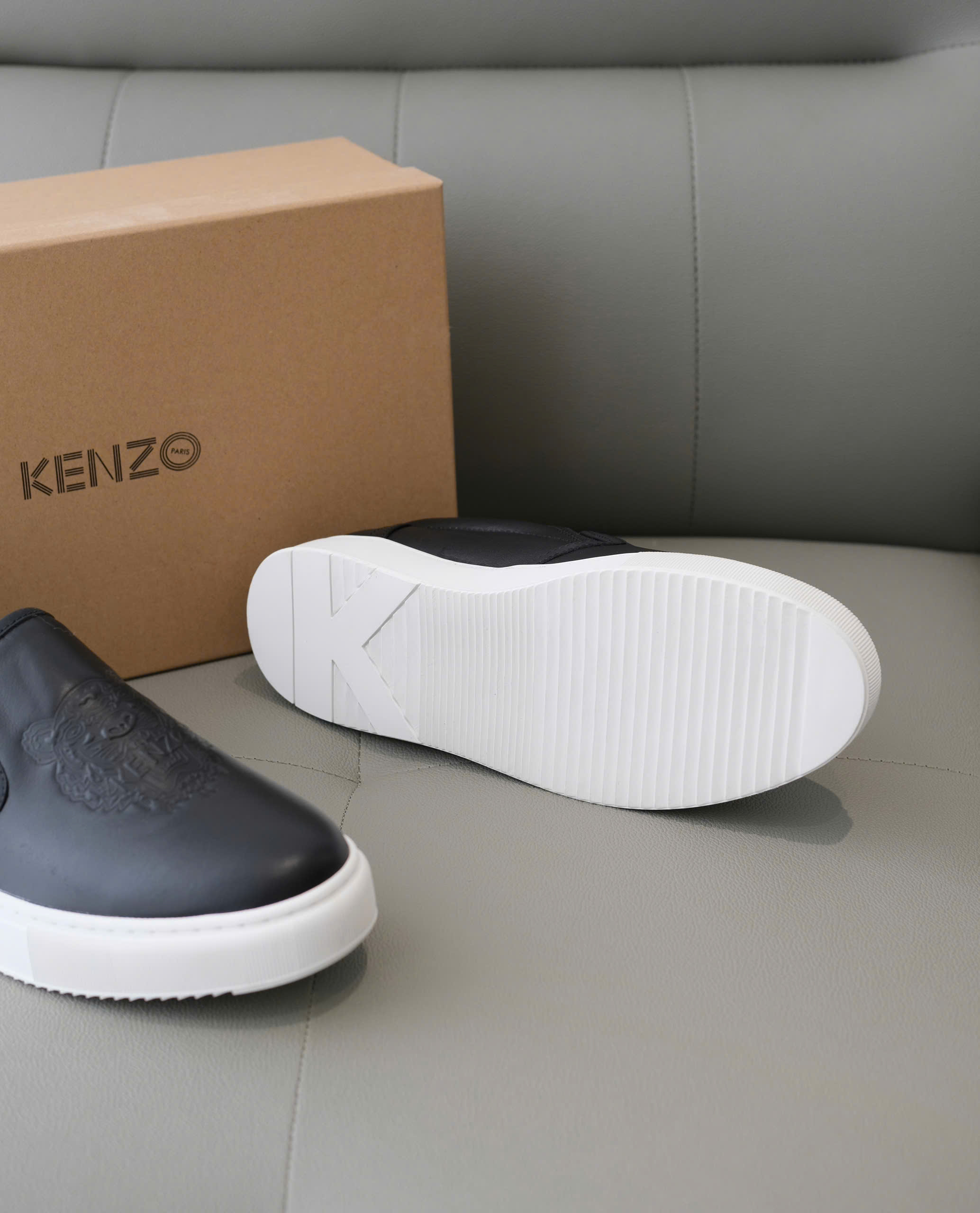 Giày slipon Kenzo KZ mặt hổ chìm new 2026 Like Auth 38-43 DDT