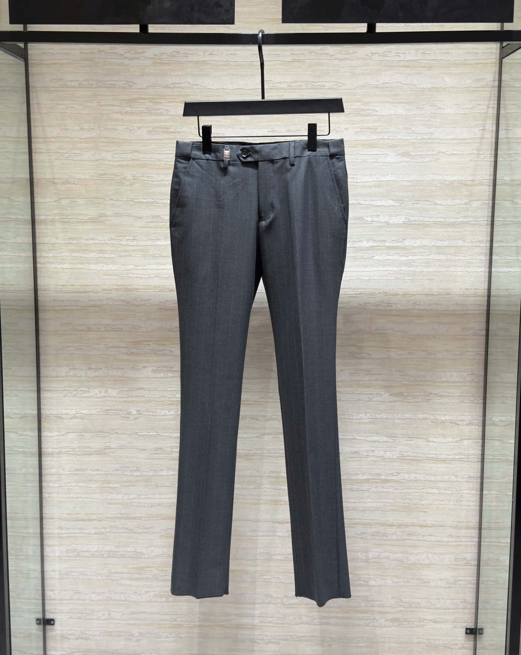 Set bộ Vest Burberry BBR Xám ghi logo TB tag bạc new 2026 Like Auth 46-54 DDT