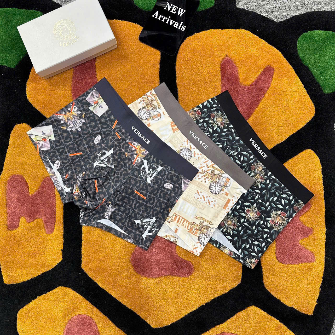 Quần sịp chíp lót các mẫu new 2026 Fullbox hộp 3 chiếc Like Auth L-XXL MK