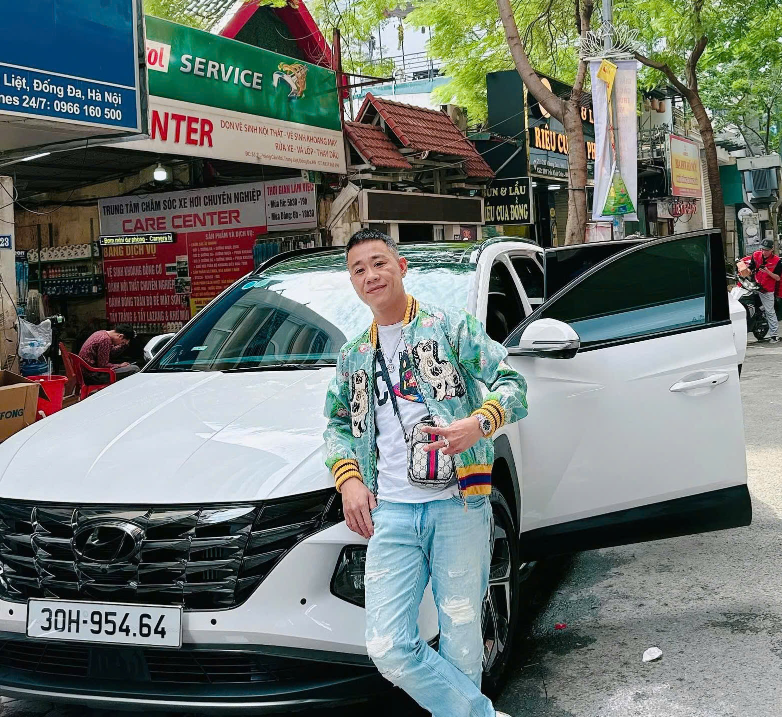 khoác bomber Gucci GC họa tiết 2 chú cún Like Auth S-XL MK