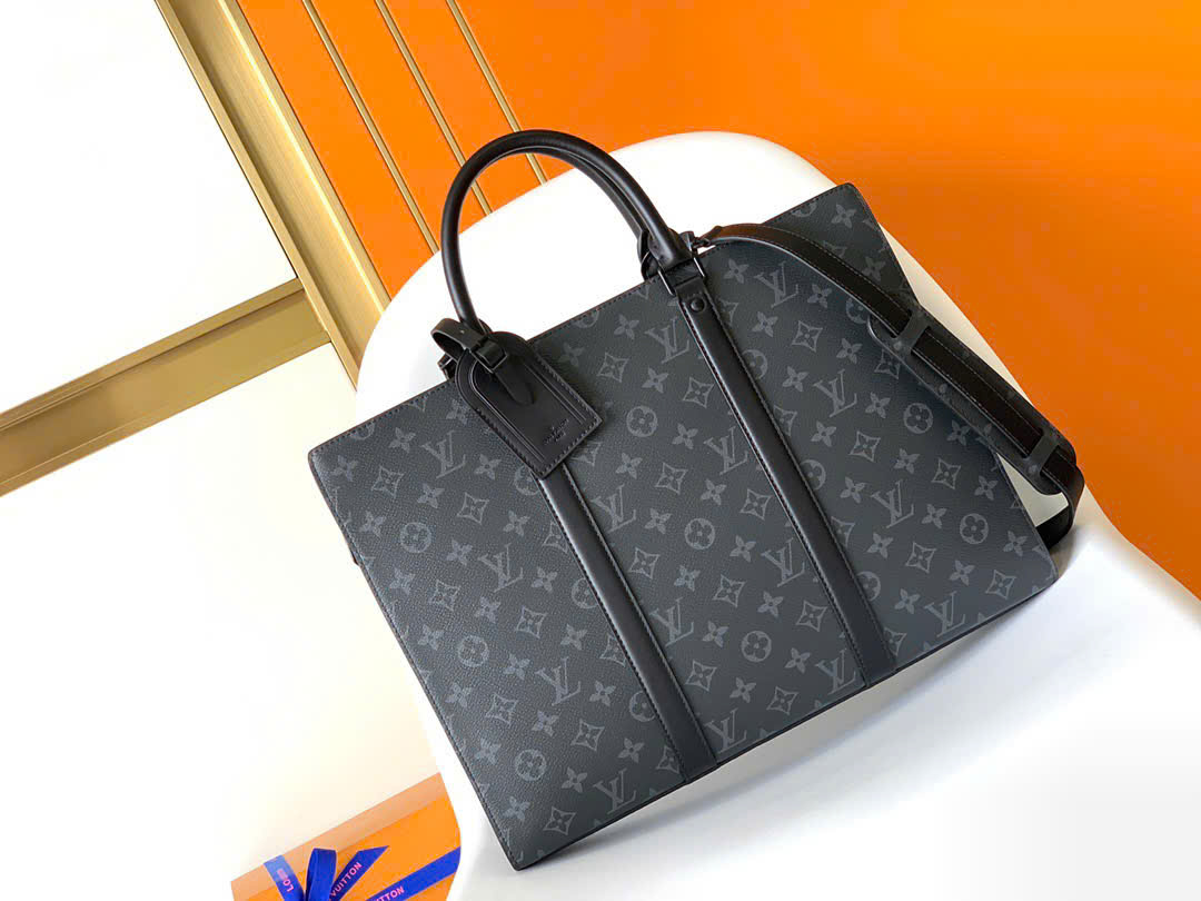 Túi cặp xách tay đeo vai Louis Vuitton LV monogram full Like Auth 39x29x8 DDT