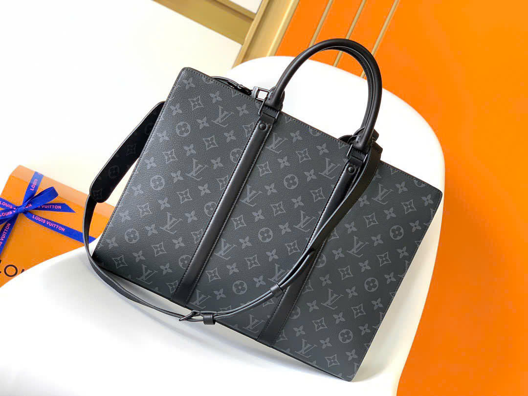 Túi cặp xách tay đeo vai Louis Vuitton LV monogram full Like Auth 39x29x8 DDT