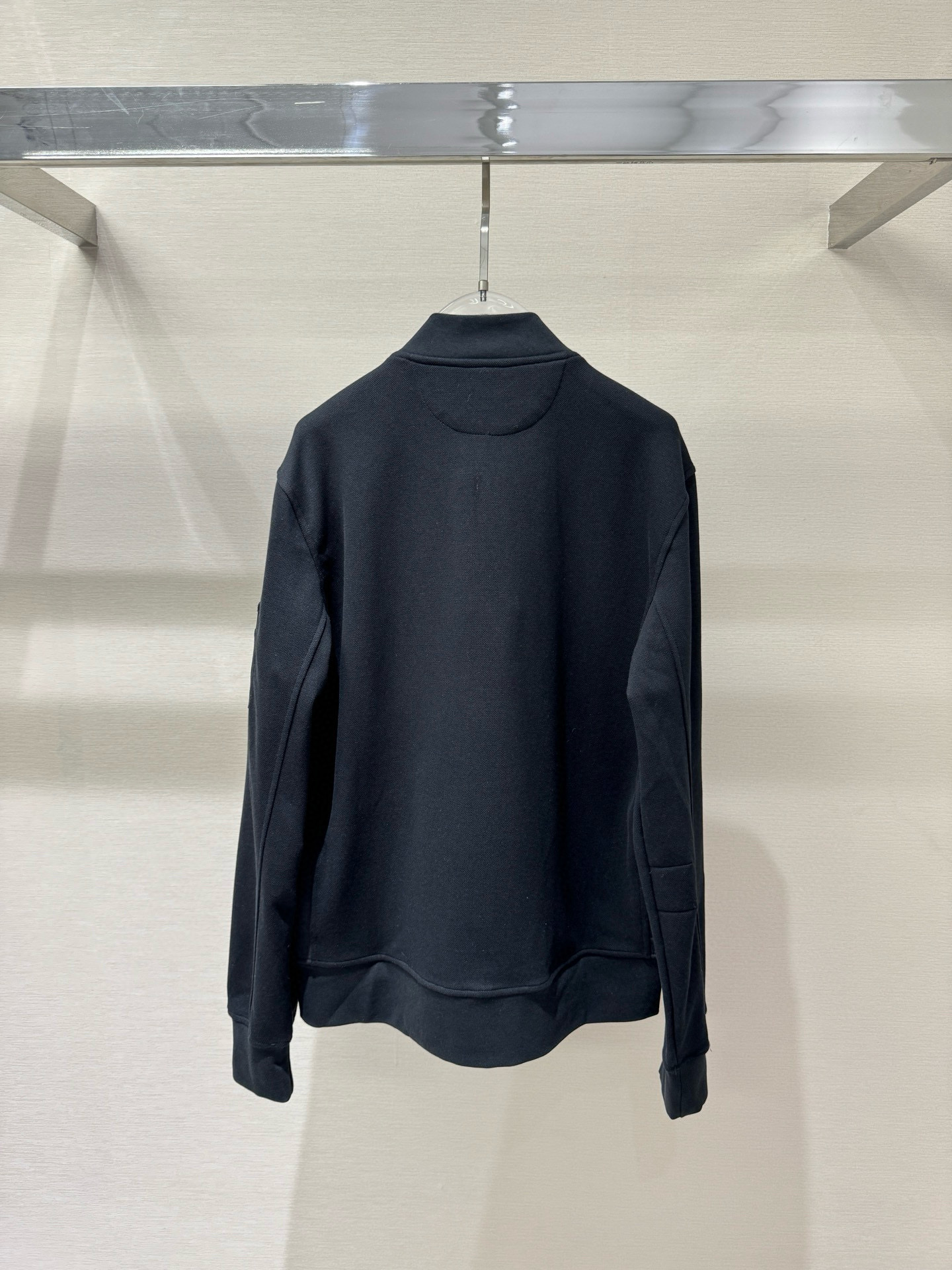 Áo khoác bomber Polo 25369 Đen logo ngựa thêu ngực Like Auth S-L VTN