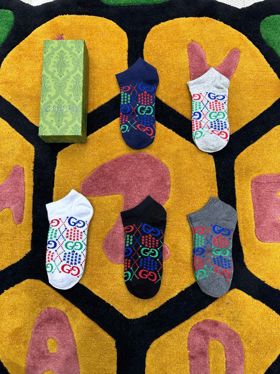 Combo 5 đôi tất new 2026 Like Auth Fullbox MK