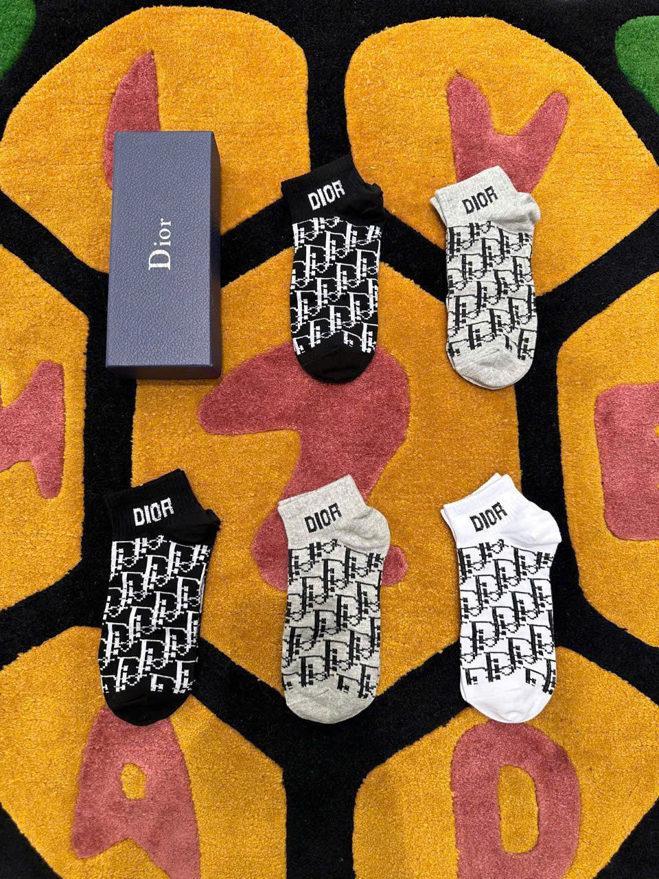 Combo 5 đôi tất new 2026 Like Auth Fullbox MK