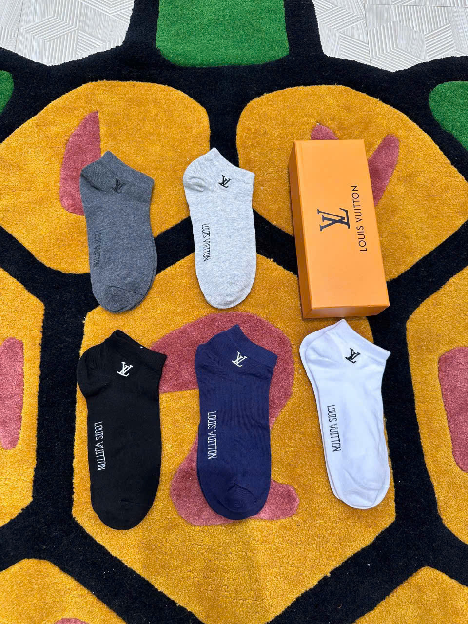 Combo 5 đôi tất new 2026 Like Auth Fullbox MK
