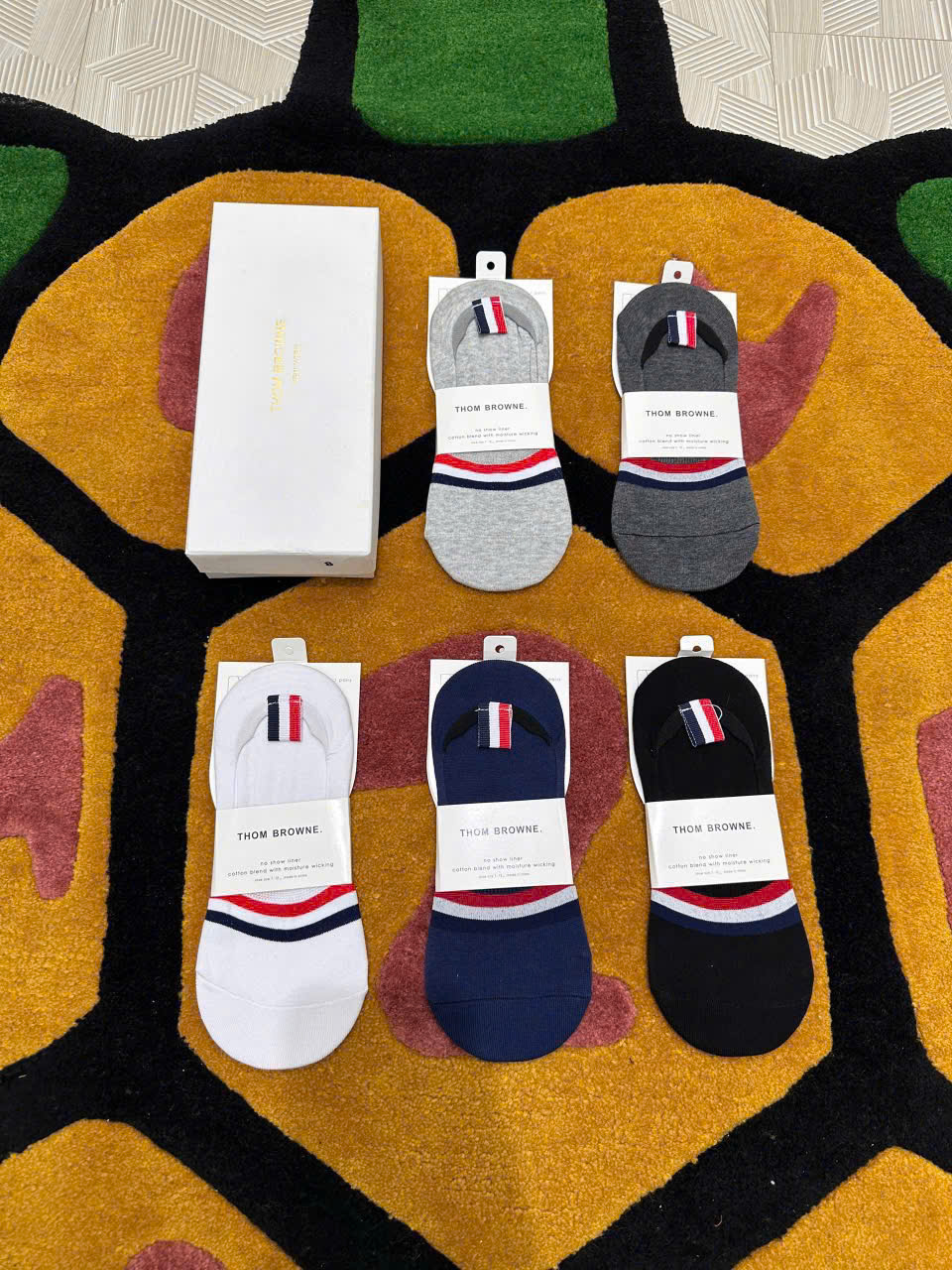 Combo 5 đôi tất new 2026 Like Auth Fullbox MK