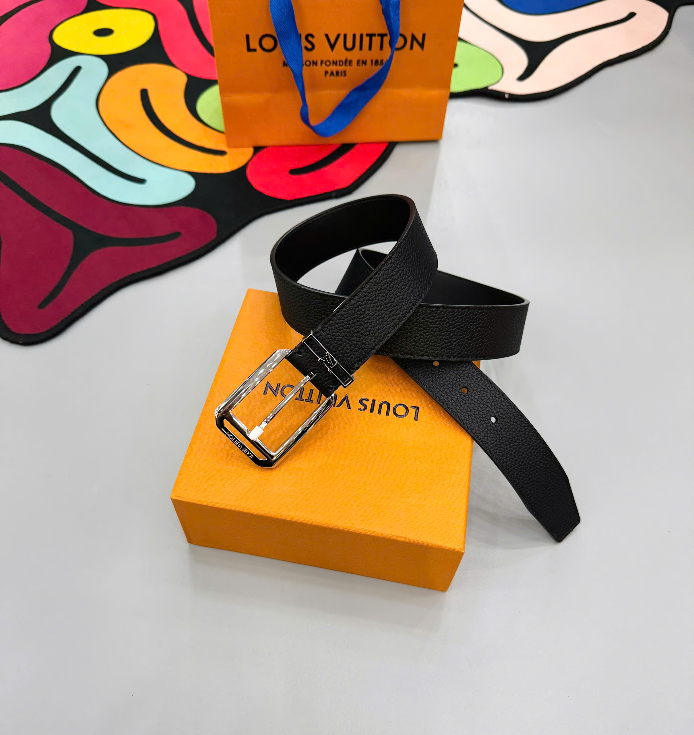 Thắt lưng dây nịt Louis Vuitton new 2026 Like Auth Fullbox 85-110 MK