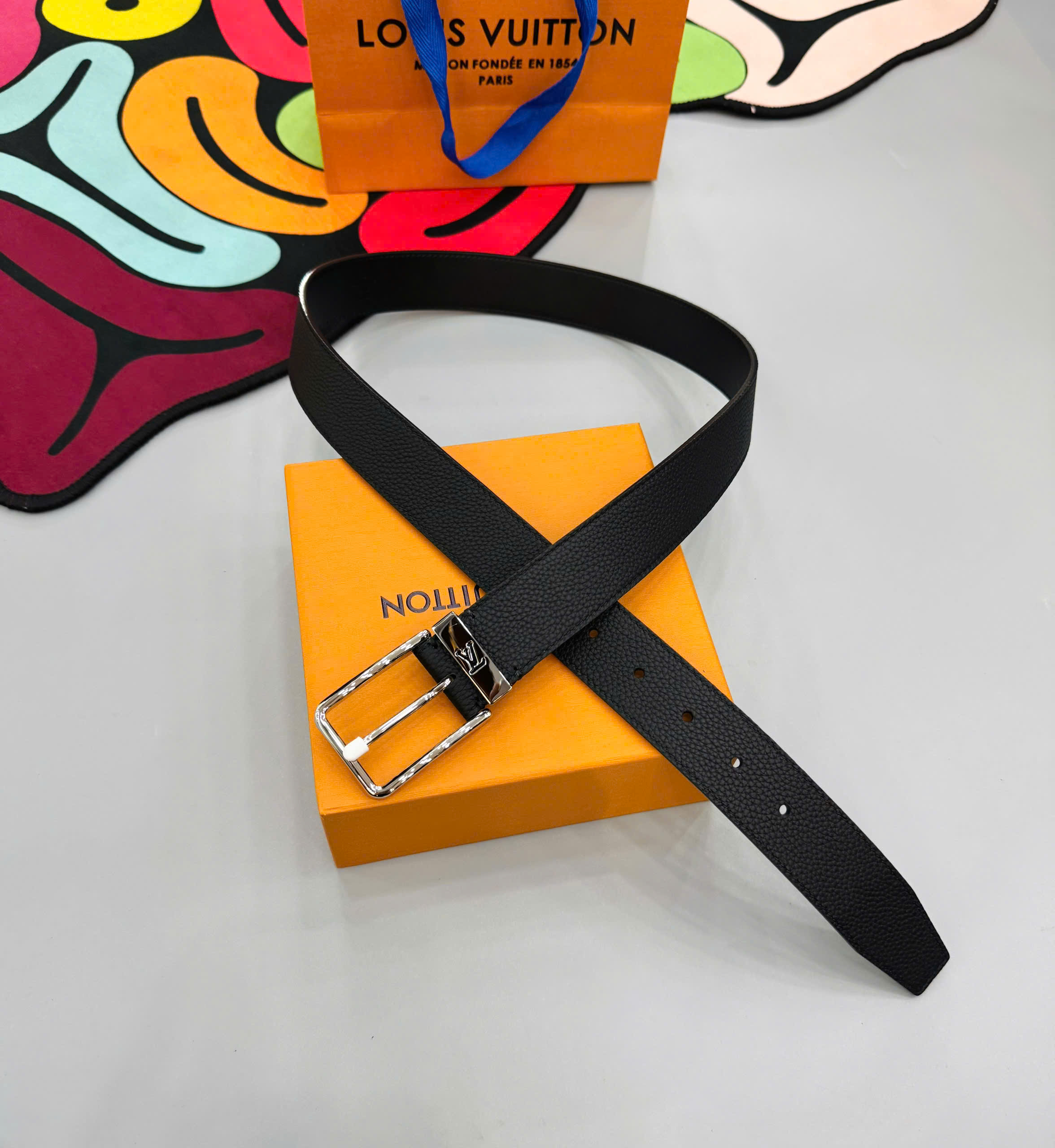 Thắt lưng dây nịt Louis Vuitton new 2026 Like Auth Fullbox 85-110 MK