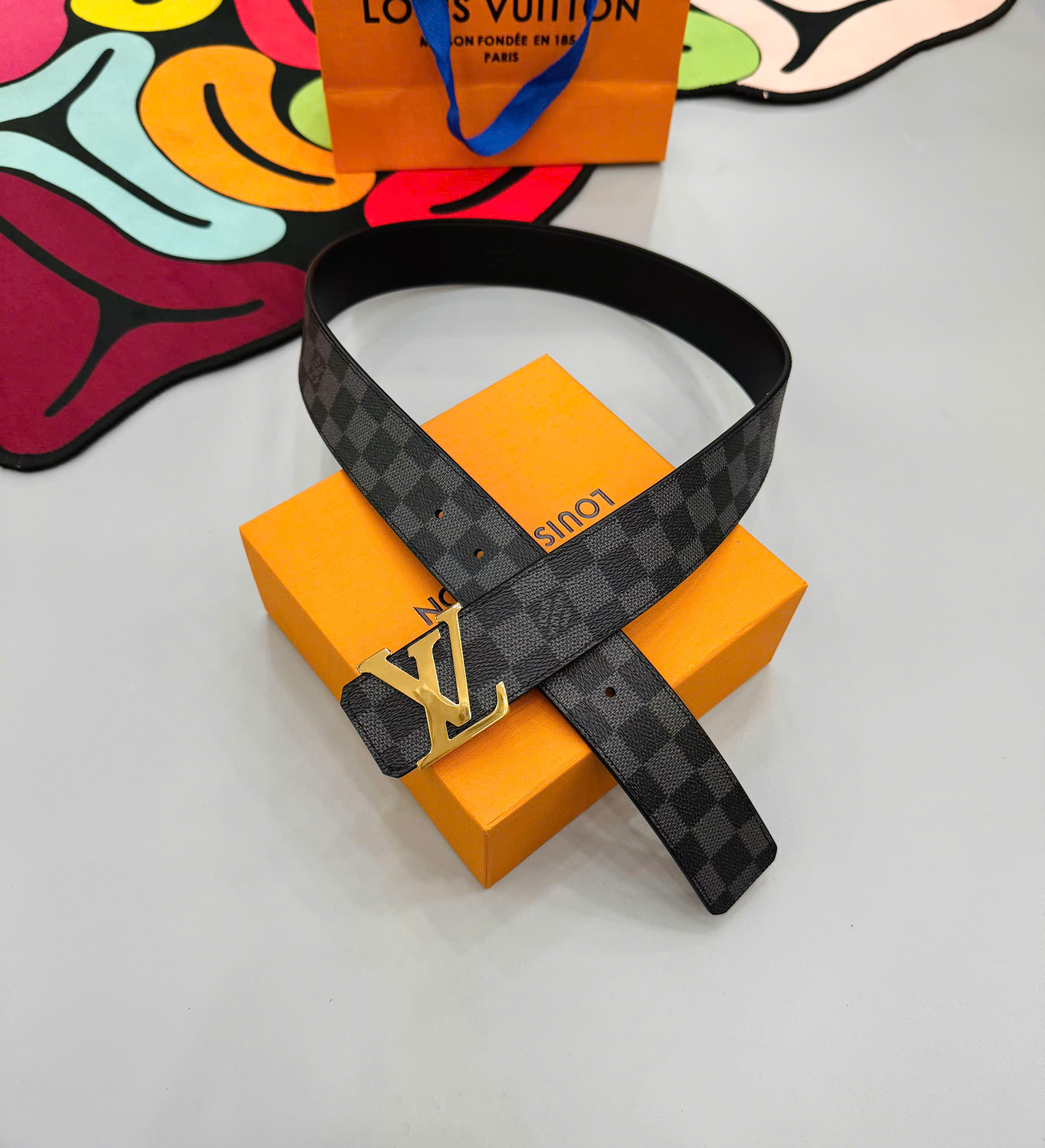 Thắt lưng dây nịt Louis Vuitton new 2026 Like Auth Fullbox 85-110 MK